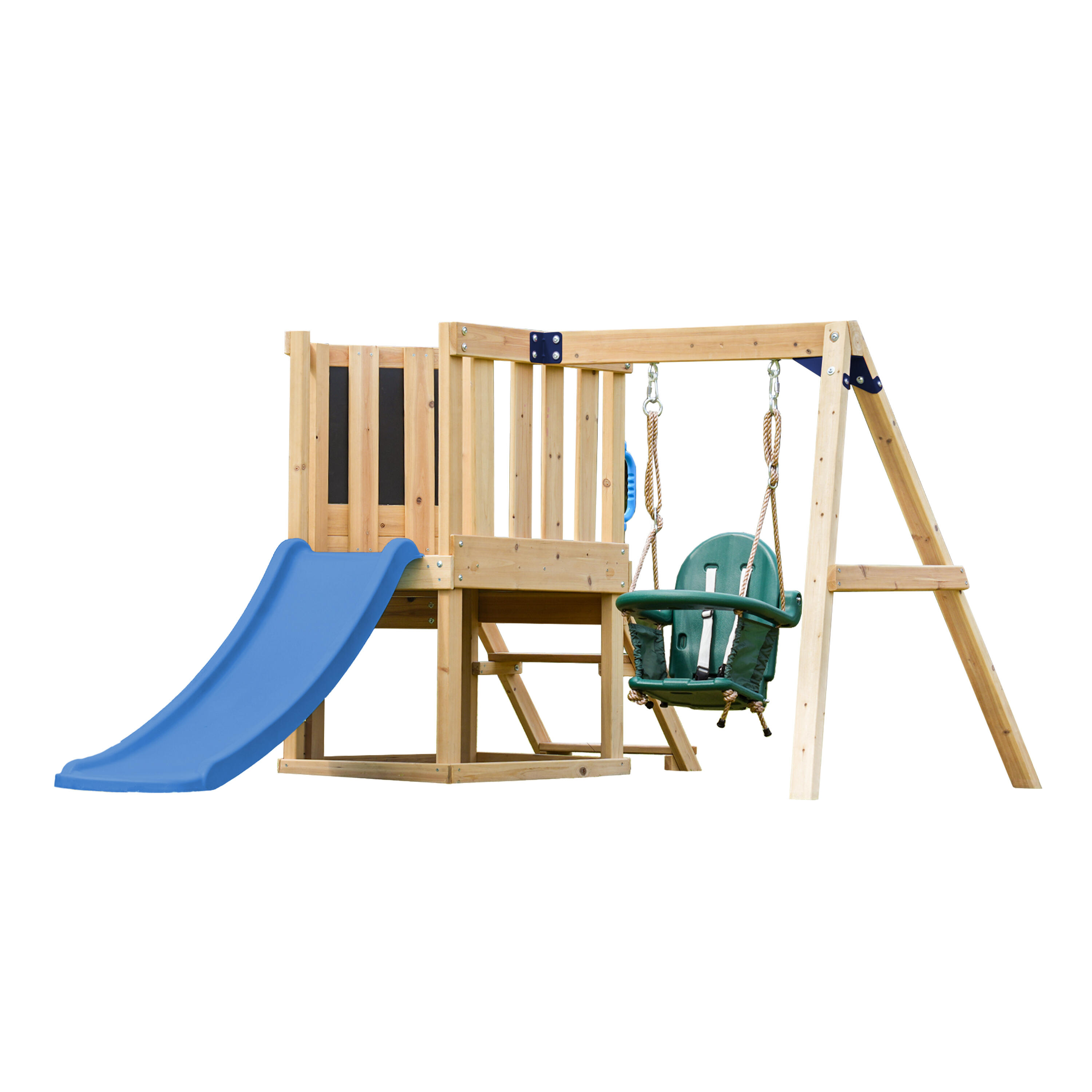 Mini plac zabaw – AXI Timo – zjezdzalnia niebieska