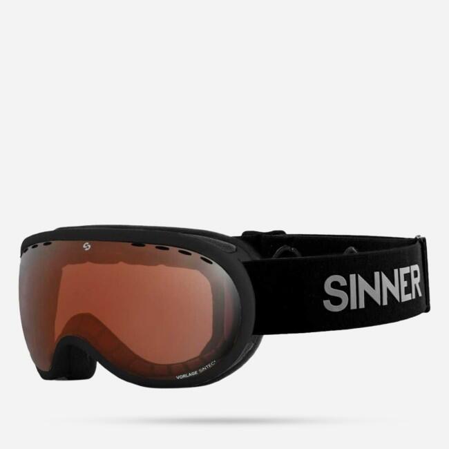 Gogle narciarskie/snowboardowe SINNER Vorlage S, czarne