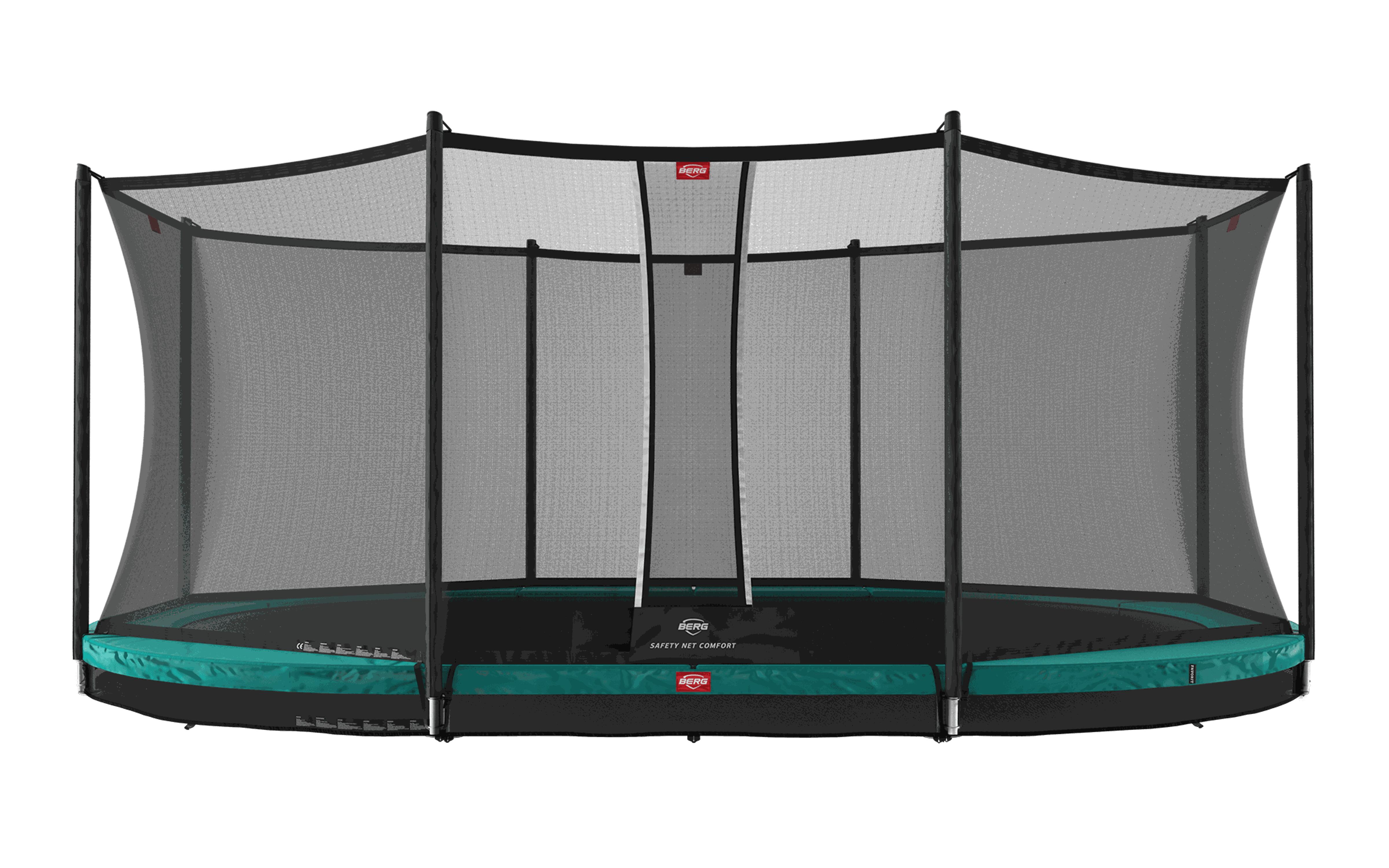 Trampolina Grand Favorit InGround 520 + Siatka Bezp. Comfort