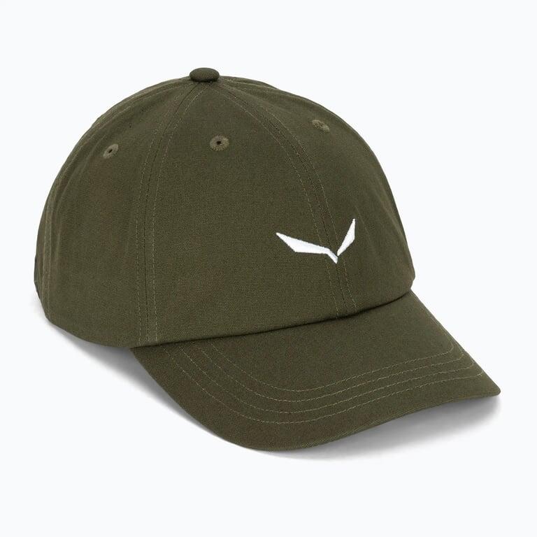 SALEWA Czapka z daszkiem Eagle Logo CAP dark olive