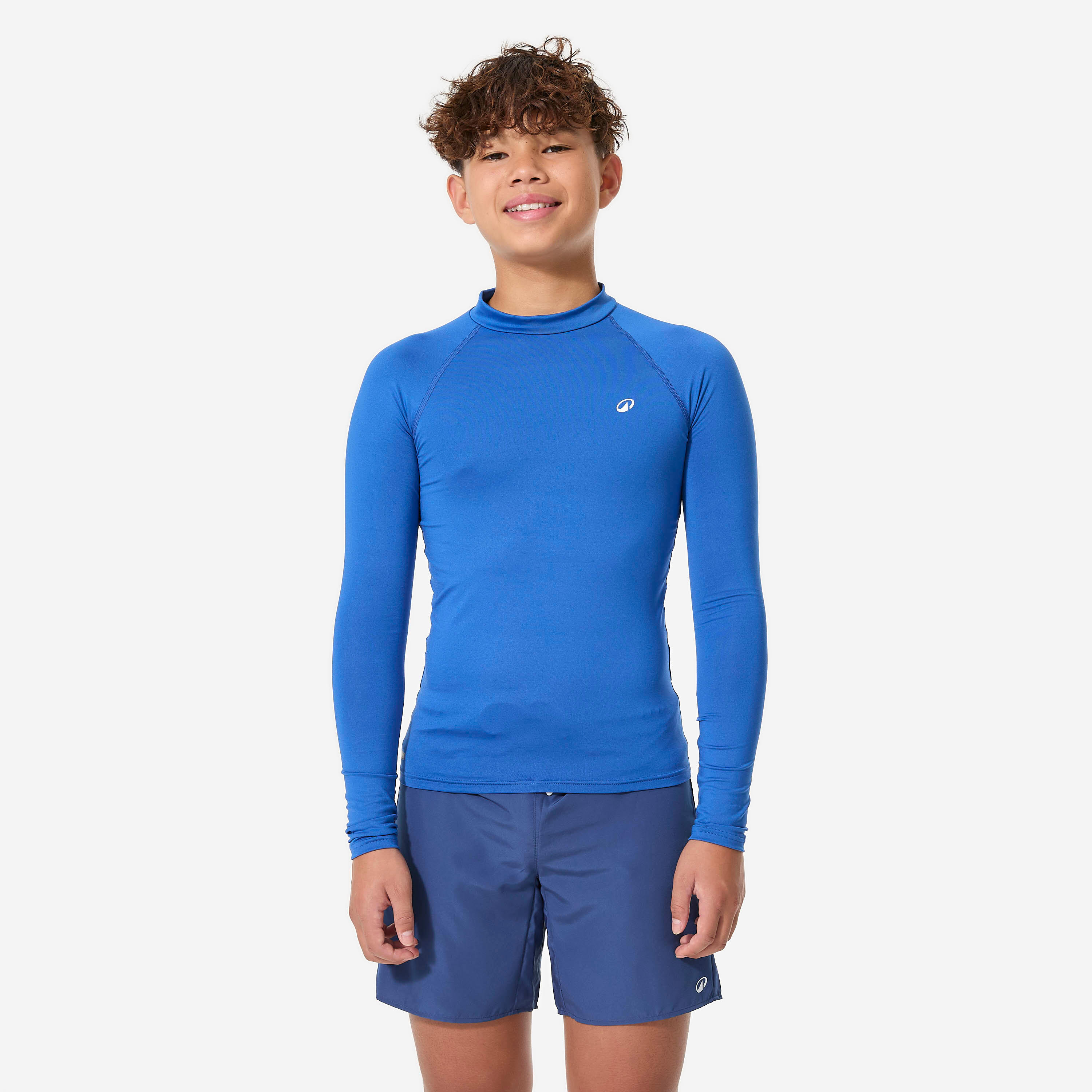Top UV surfingowy dla dzieci Decathlon 100 długi rękaw