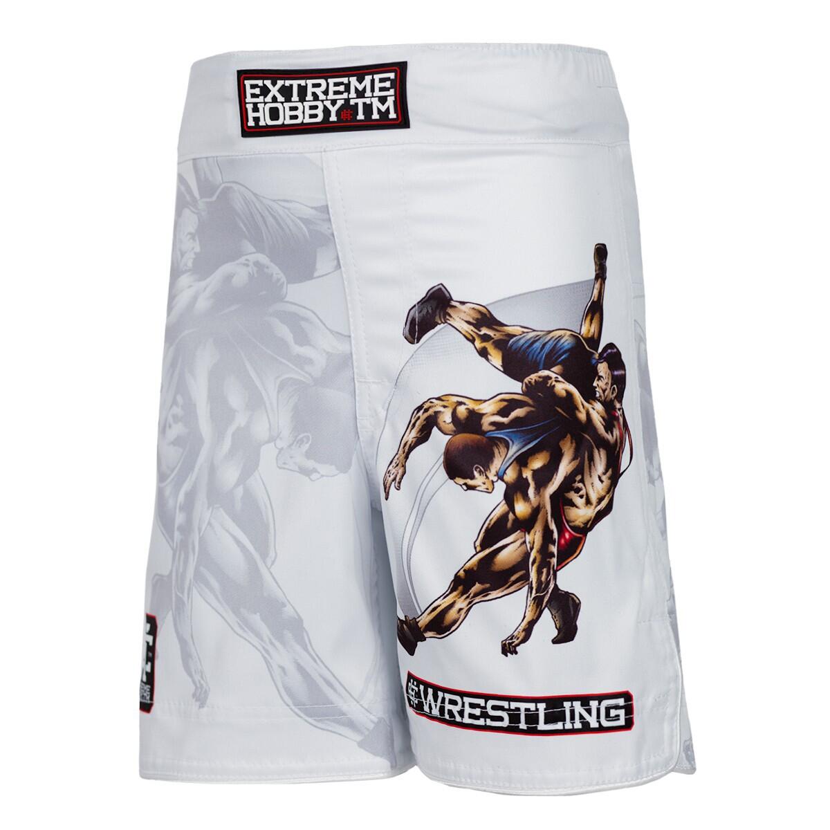 Spodenki do Grapplingu MMA BJJ K1 dziecięce EXTREME HOBBY WRESTLING