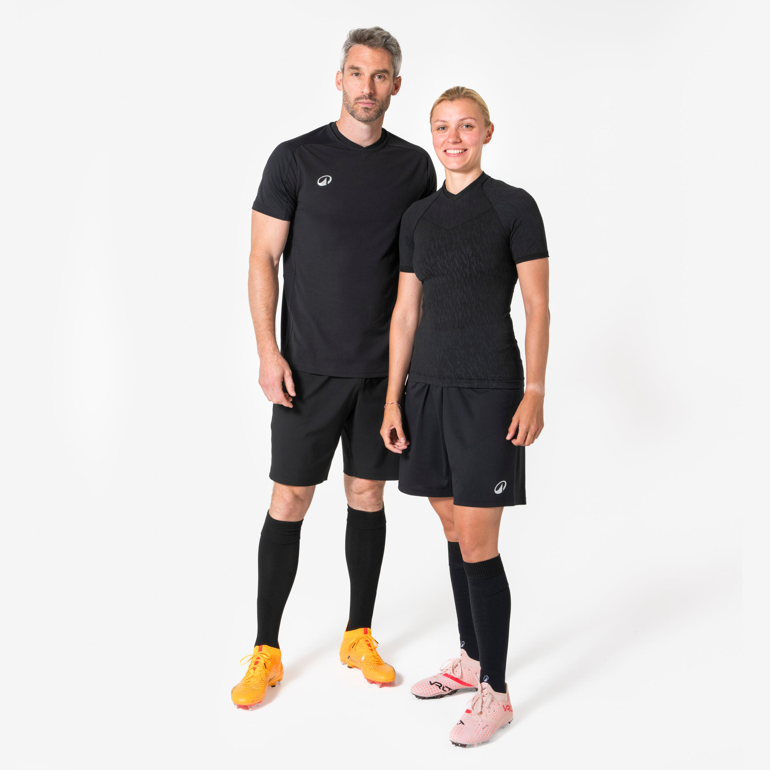 Koszulka termoaktywna krótki rękaw unisex Kipsta Keepdry Club