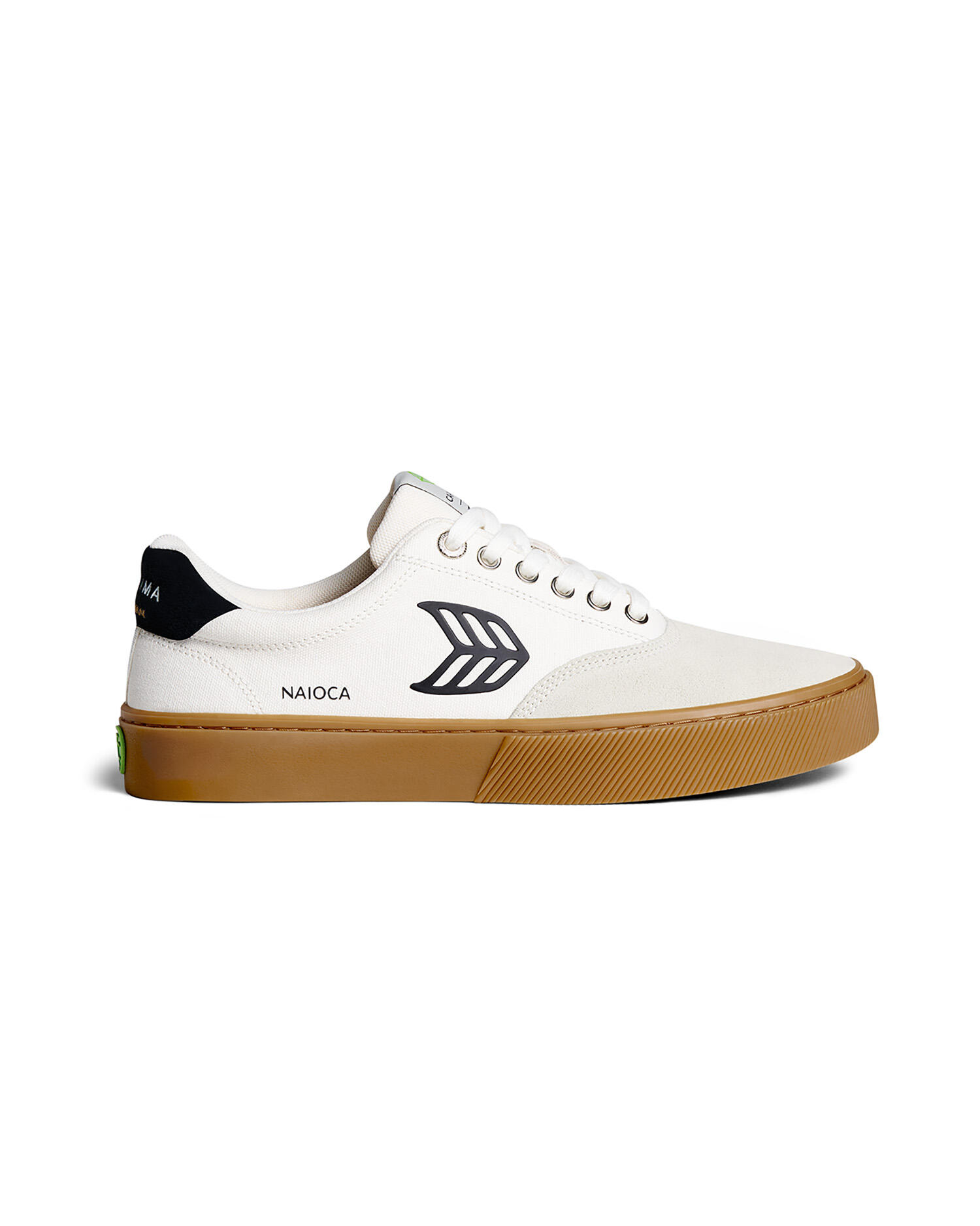 Sneakersy skórzane Cariuma NaiOCA Pro Suede Gum Vintage White Canvas Off-White