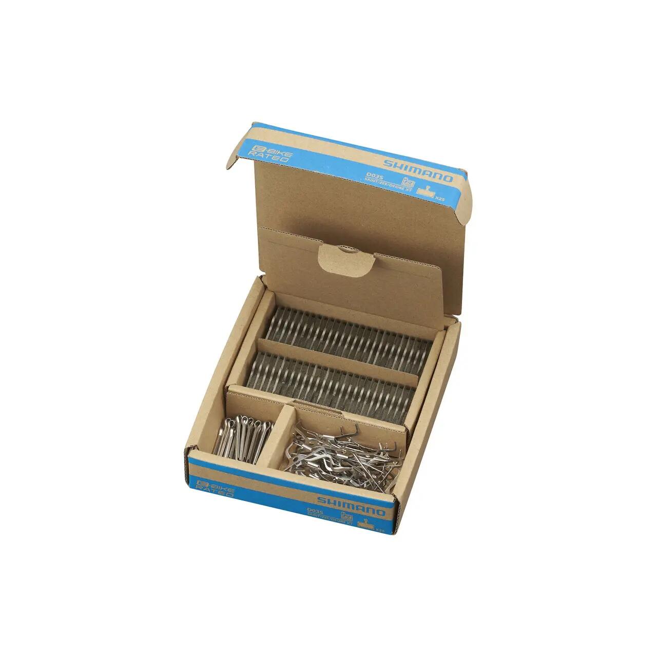 Klocki hamulcowe do rowerów Shimano D03S (x25)