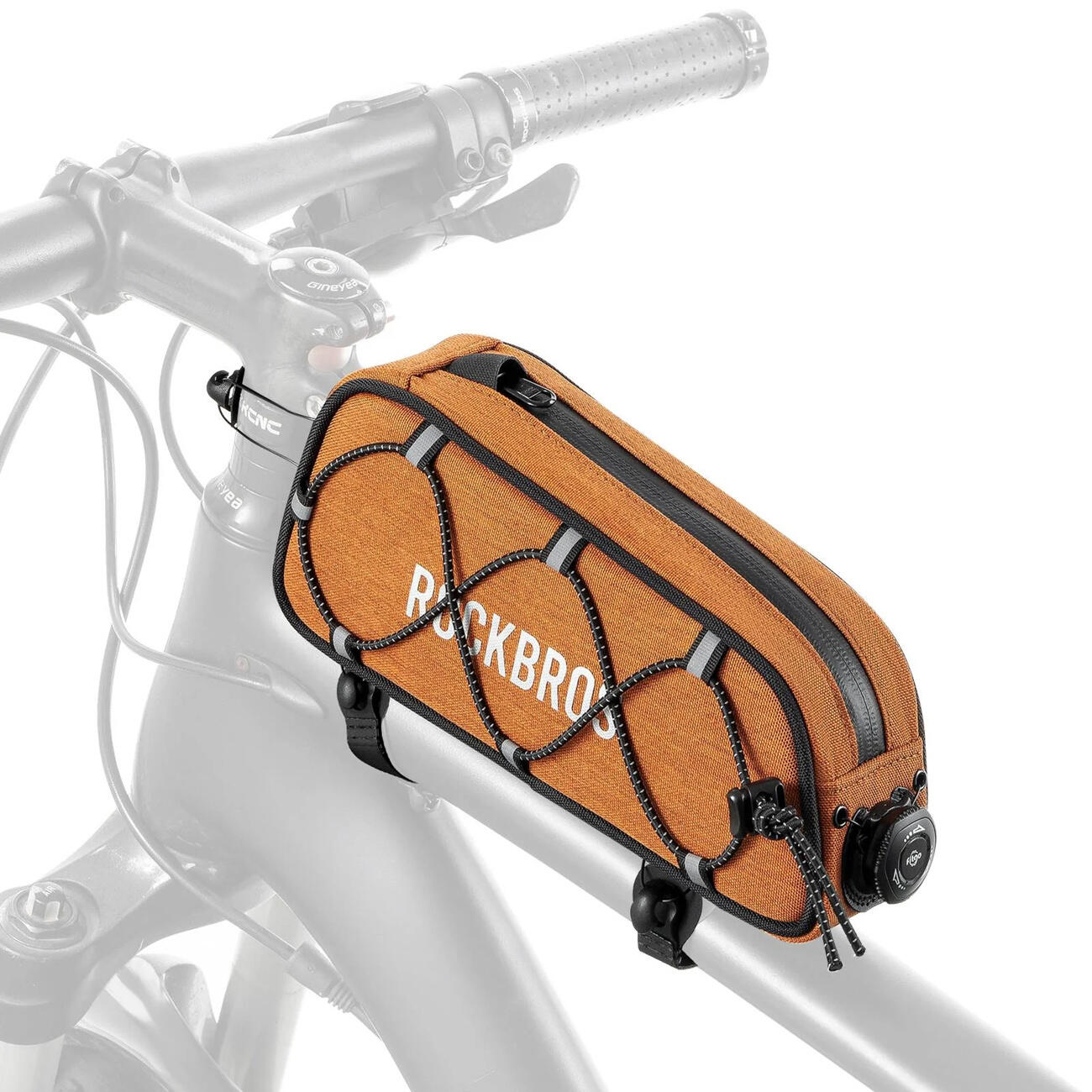 Torba rowerowa Rockbros na górną rurę ramy wodoodporna 0,7L