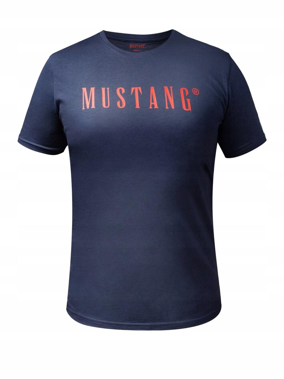 Koszulka Męska Mustang Sportowa Bawełniana