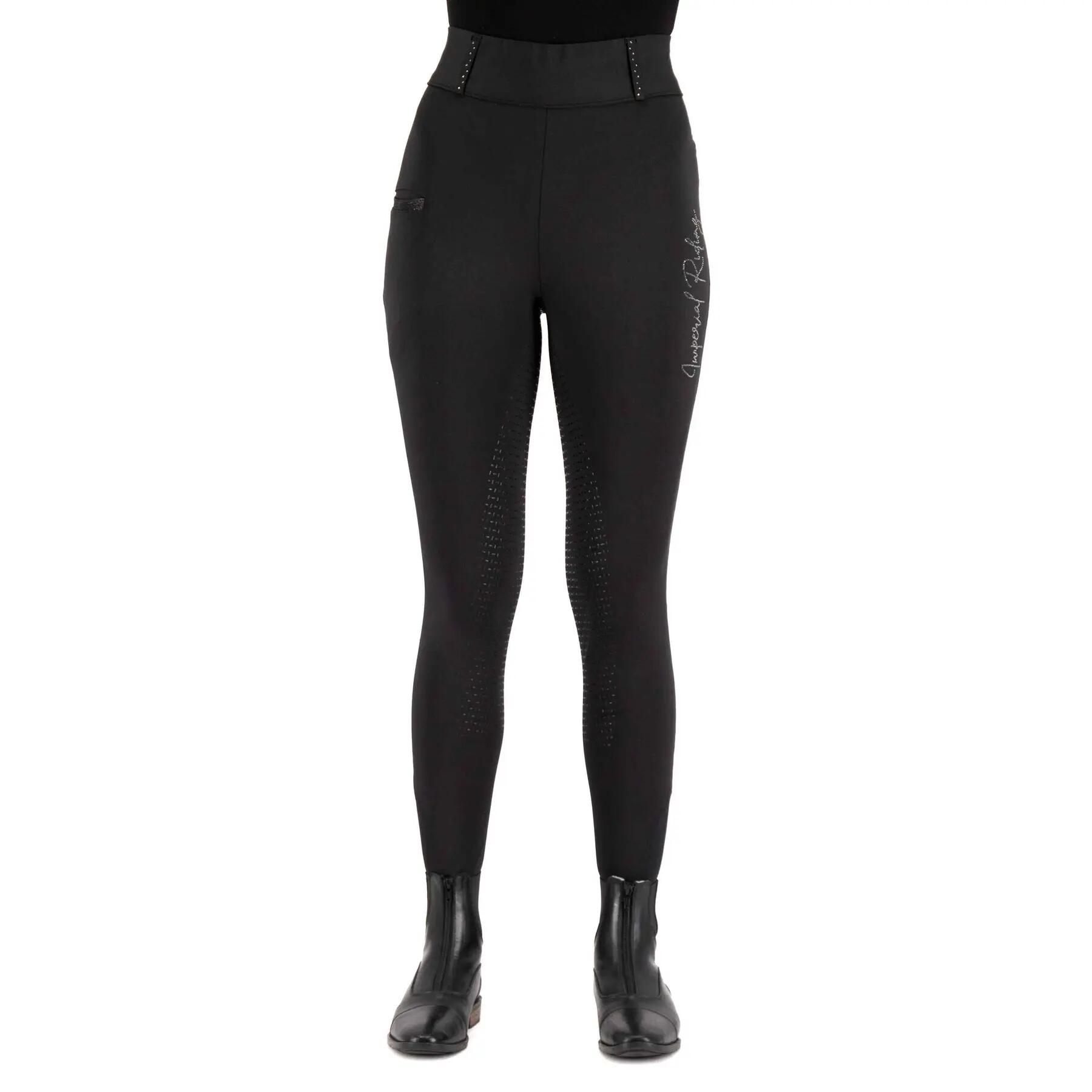 Damskie legginsy jeździeckie z pełną przyczepnością Imperial Riding Comfi Sparks