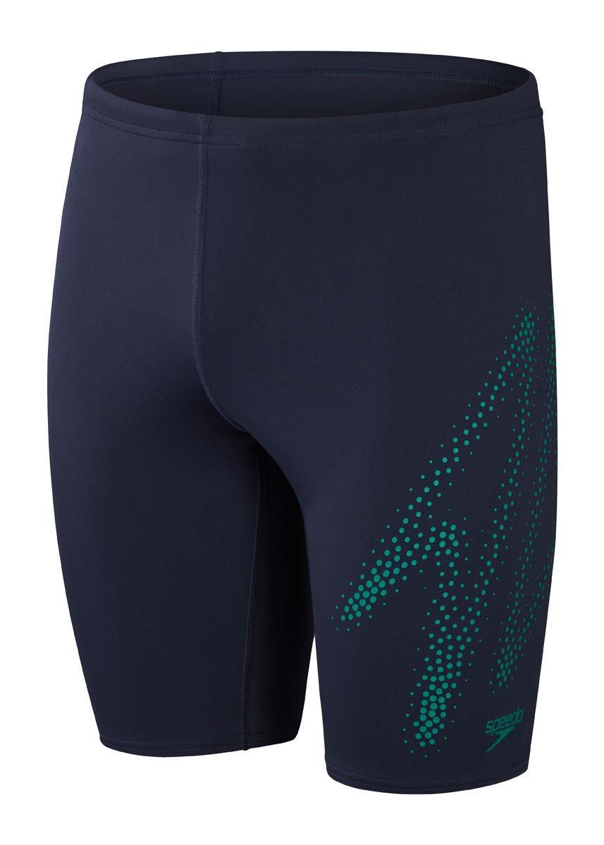 Jammerki Speedo Hyper Boom Placement - True Navy/Jungle Green - Rozmiar 26