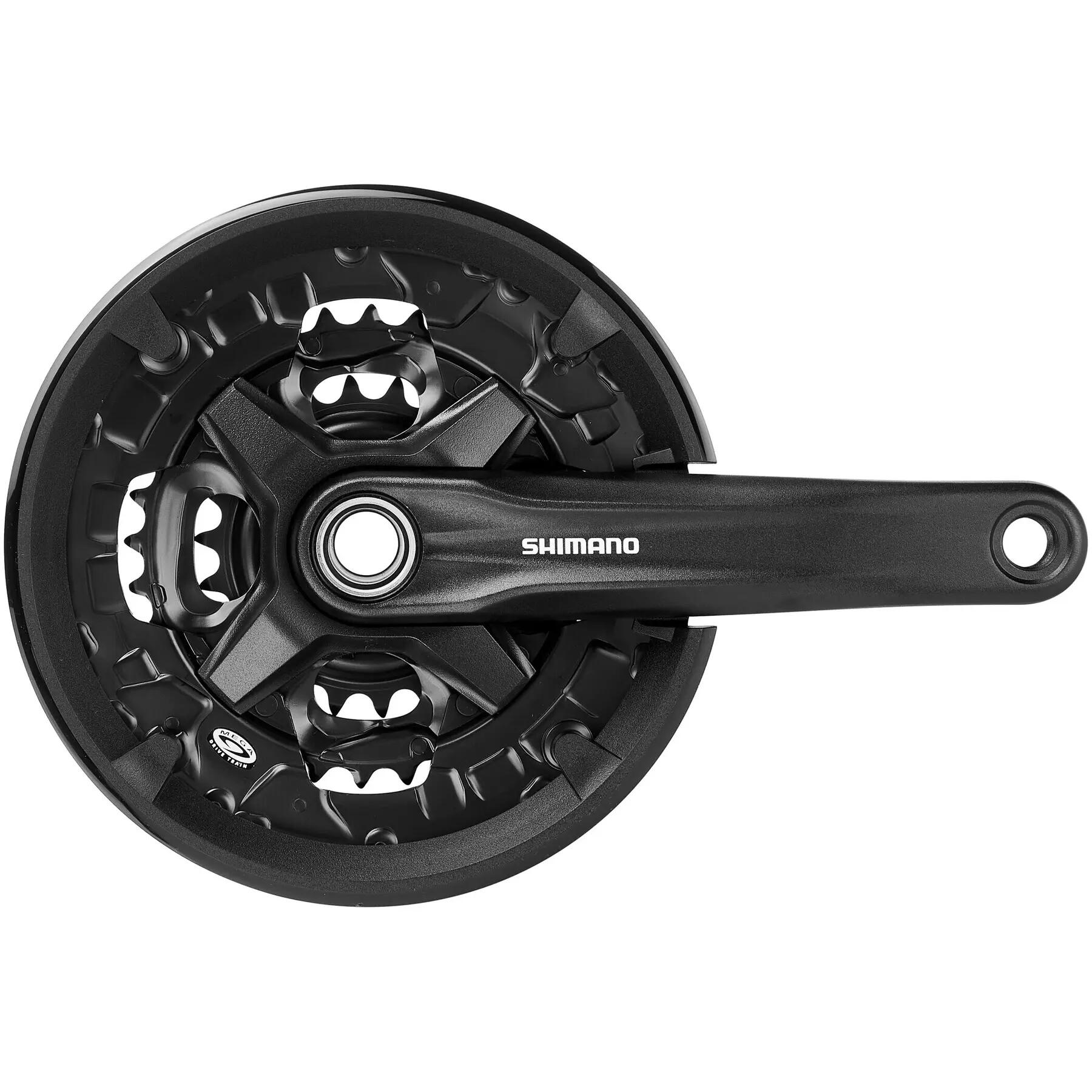Potrójny mechanizm korbowy Shimano Altus FC-MT210-3 9V