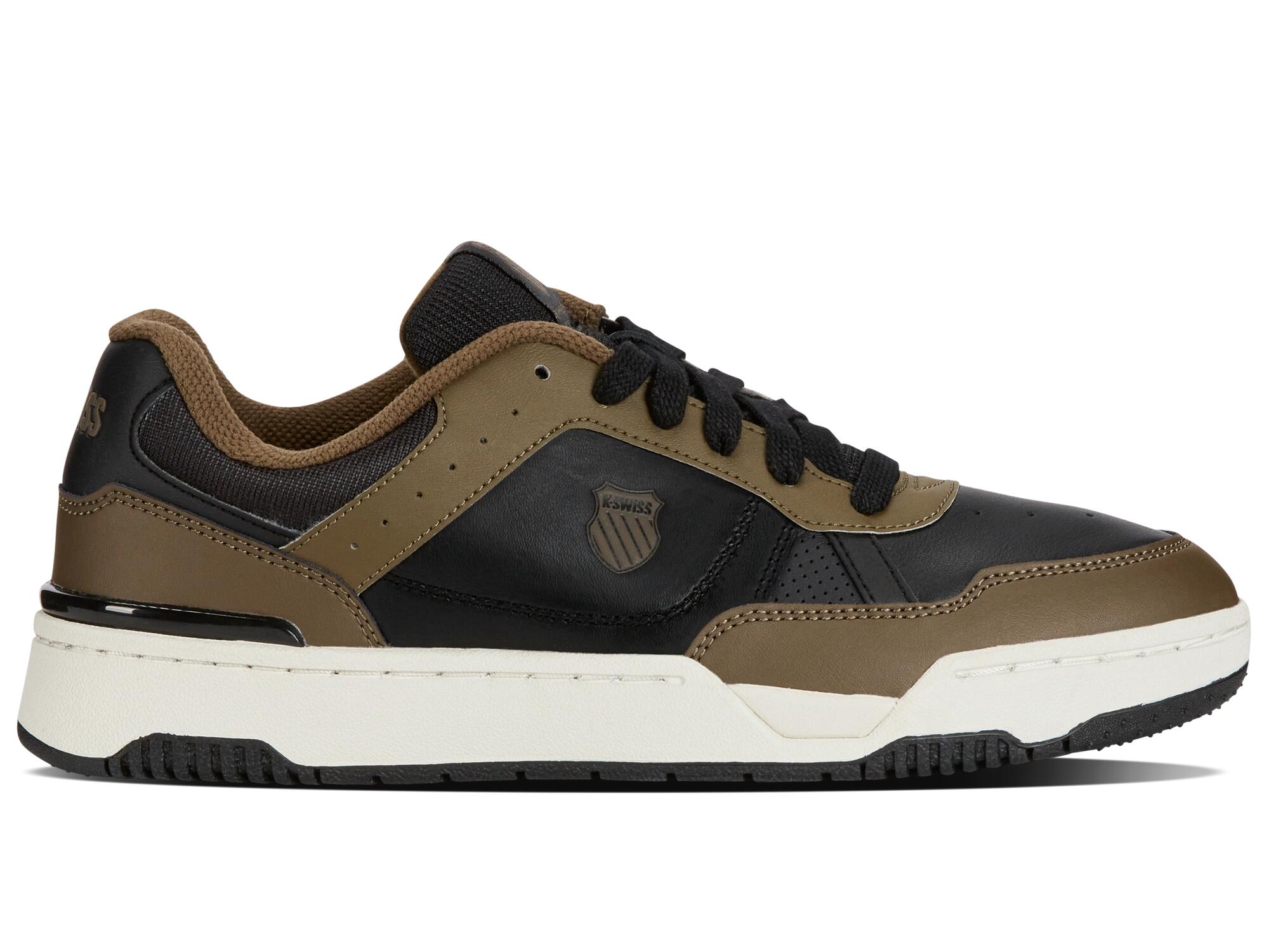 Sneakersy męskie K-Swiss Match Pro LTH skórzane buty sportowe czarne/brązowe