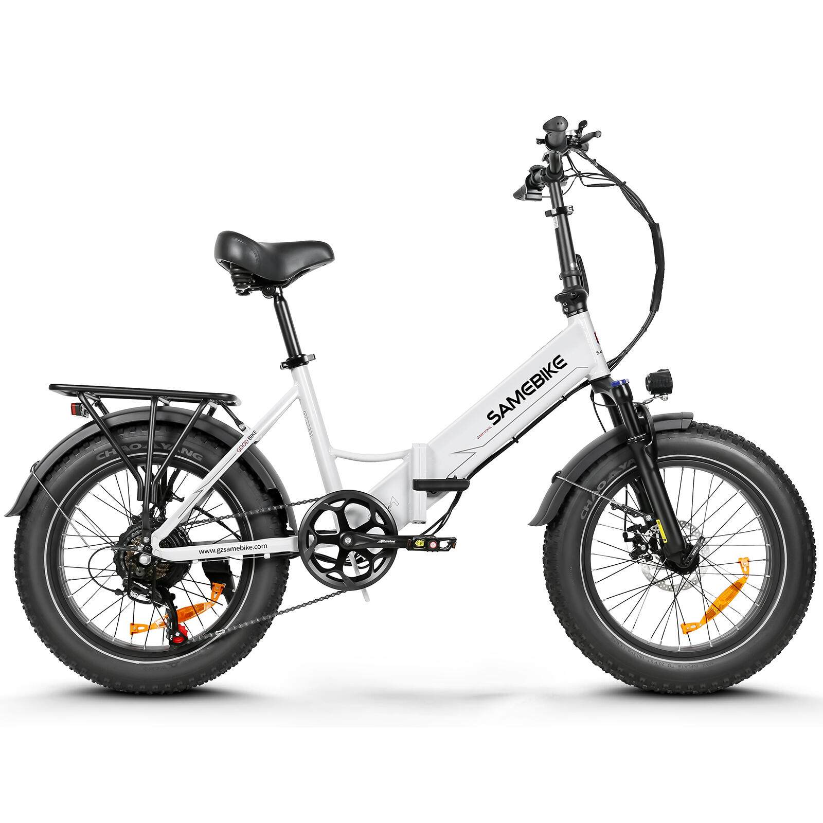 Rower elektryczny składany Fatbike LOTDM 200 II 625Wh-48V-13Ah - koło 20x4