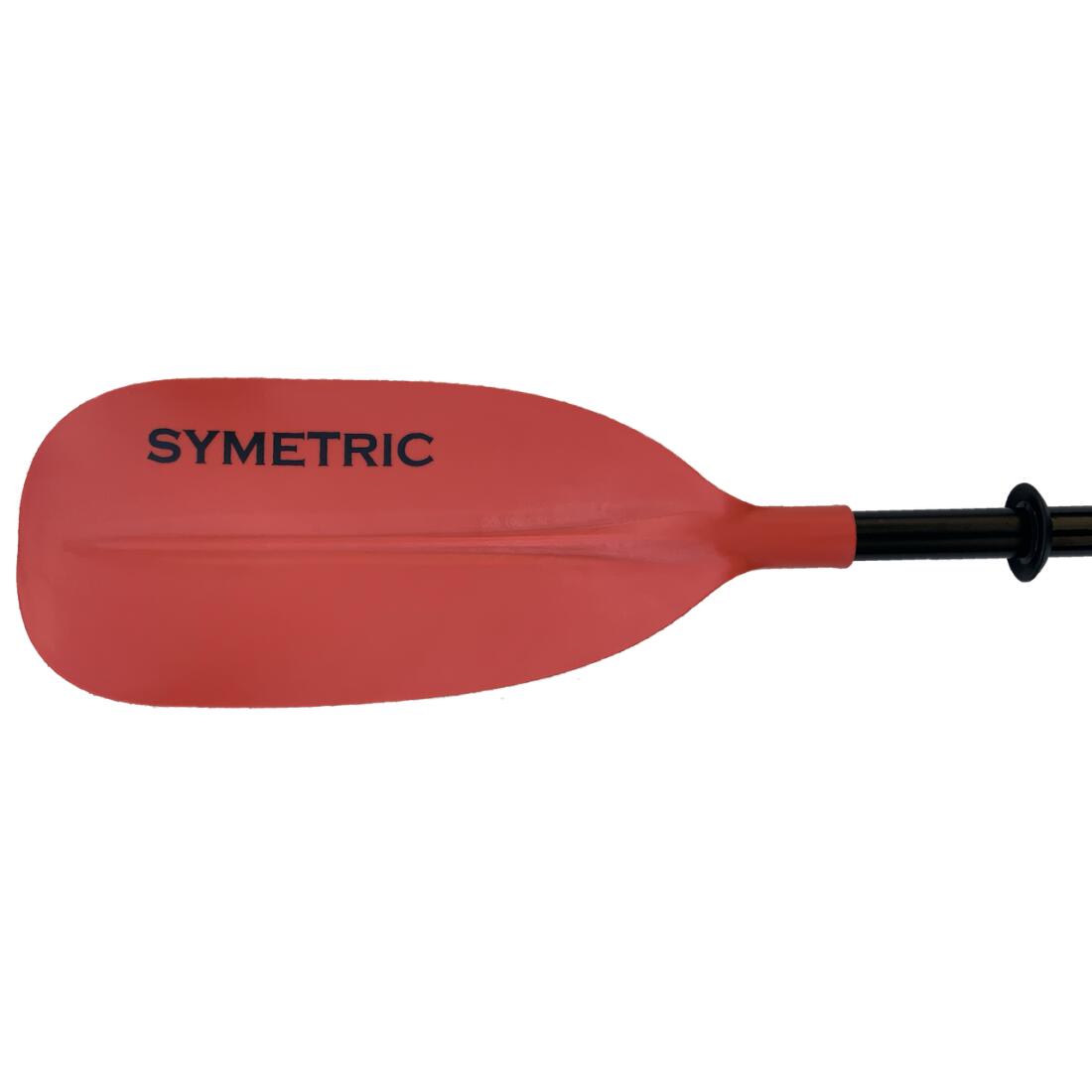 Wiosło Kajakowe Do Płwania Na Spływ Scorpio Kayak Symetric Czerwone Proste