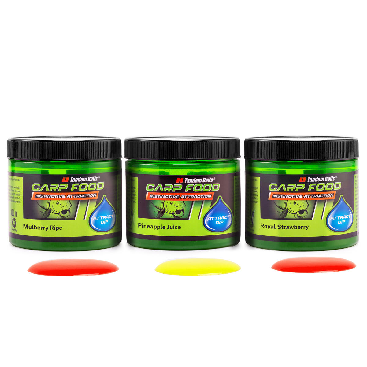Dip Karpiowy Carp Food Attract 100ml Mix owocowy – 3 sztuki