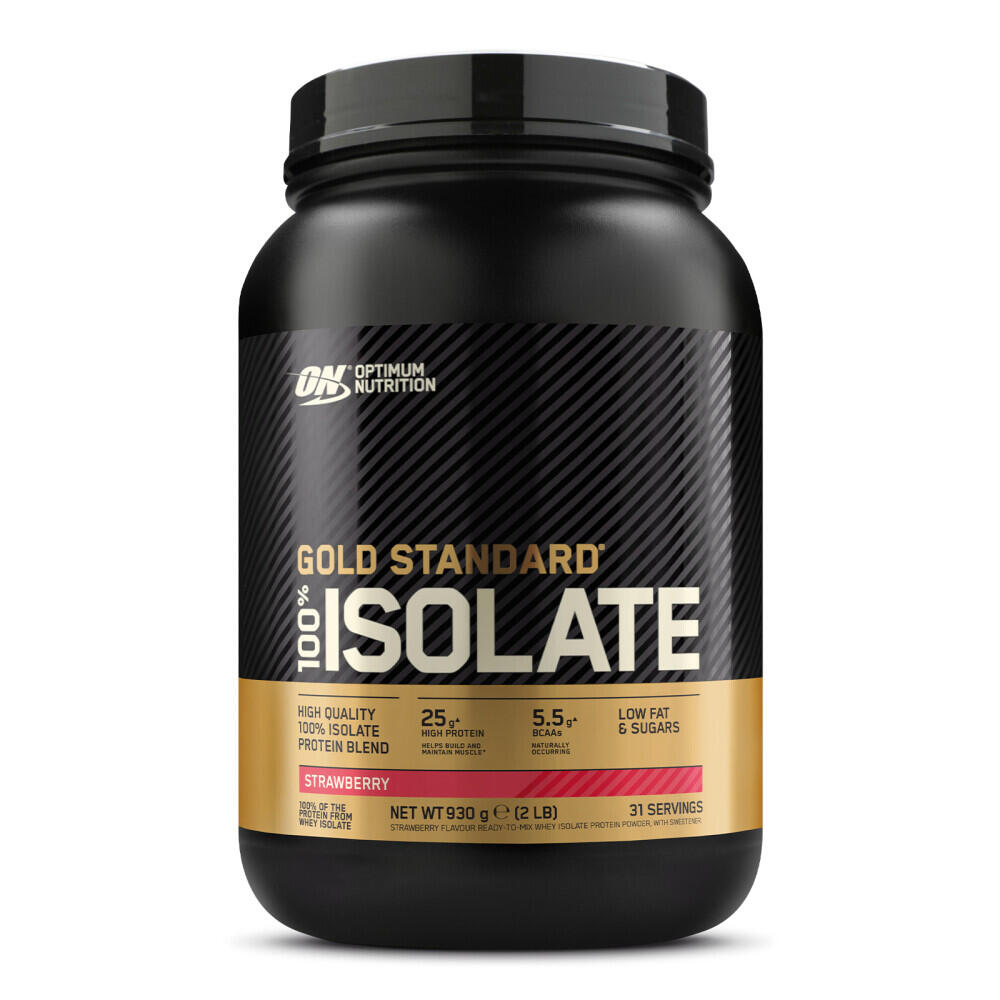 Optimum Nutrition 100% Whey Gold Isolate (2.05lbs) Strawberry - Białka