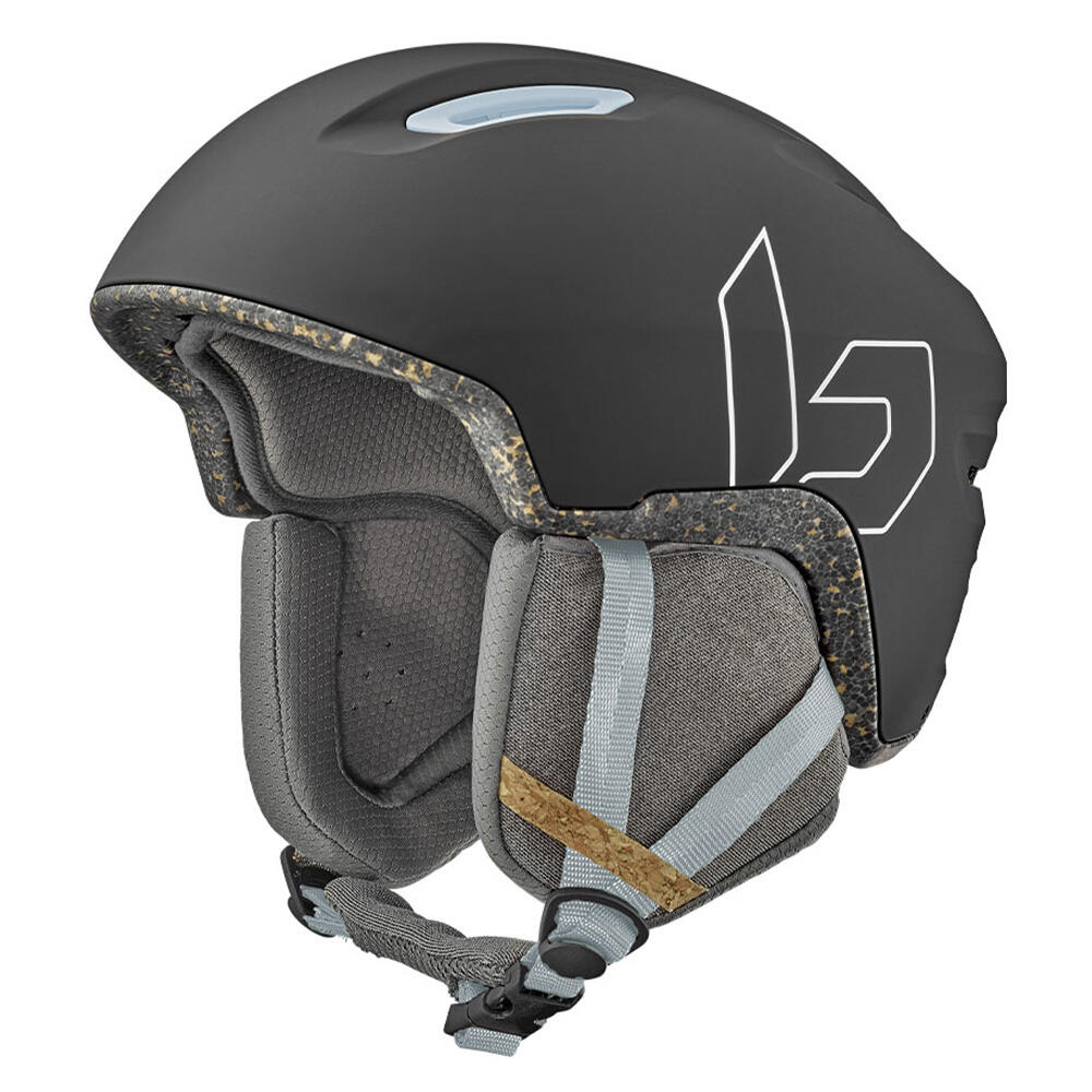 Kask narciarski E ATMOS Unisex - Matowa Czerń