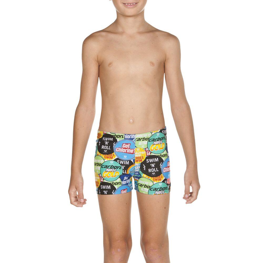 Kąpielówki chłopięce spodenki kąpielowe bokserki basen Arena Watchword