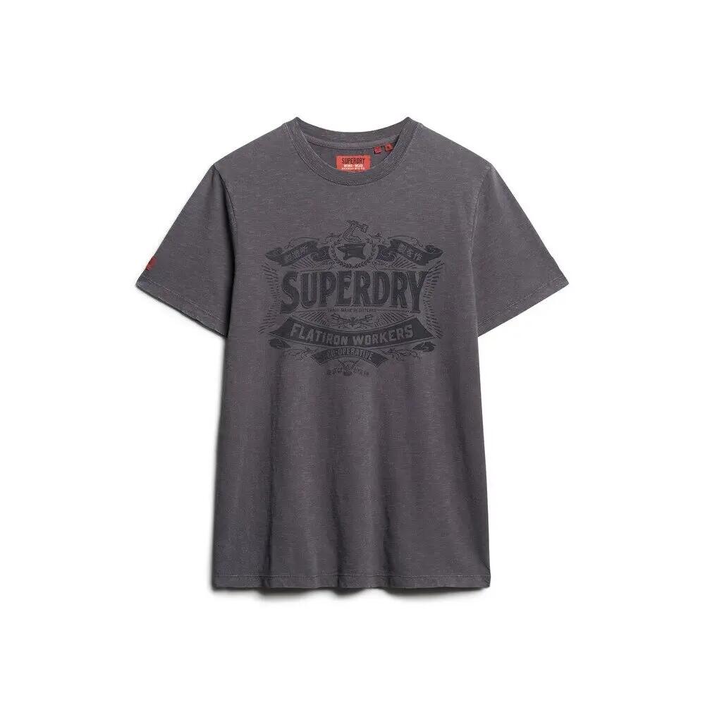 Wzorzysta koszulka Superdry Workwear Script