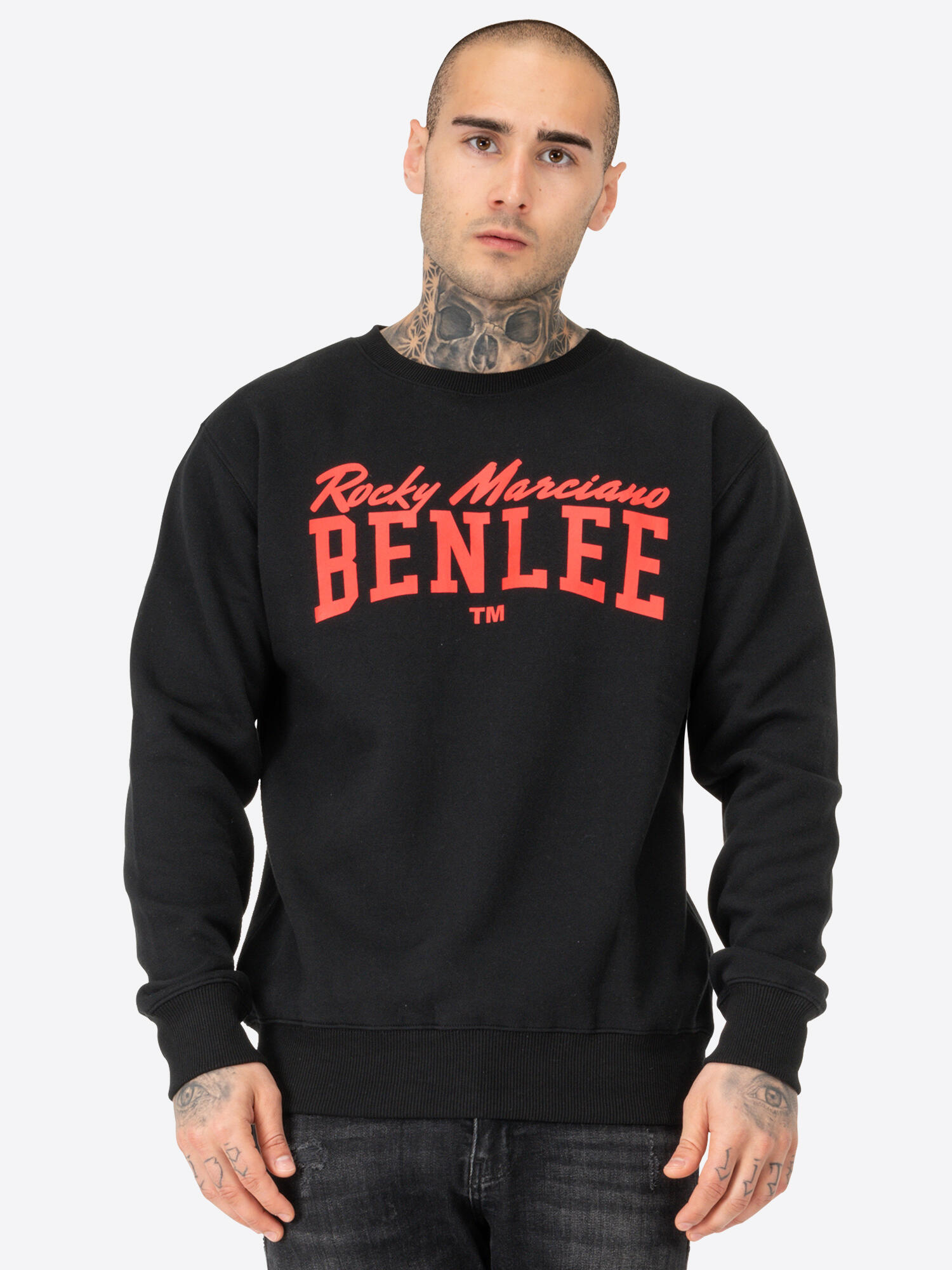 Bluza z okrągłym dekoltem, regularny krój Benlee Rinston