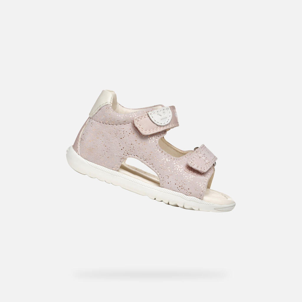 Sandały GEOX B SANDAL MACCHIA GIR Rose