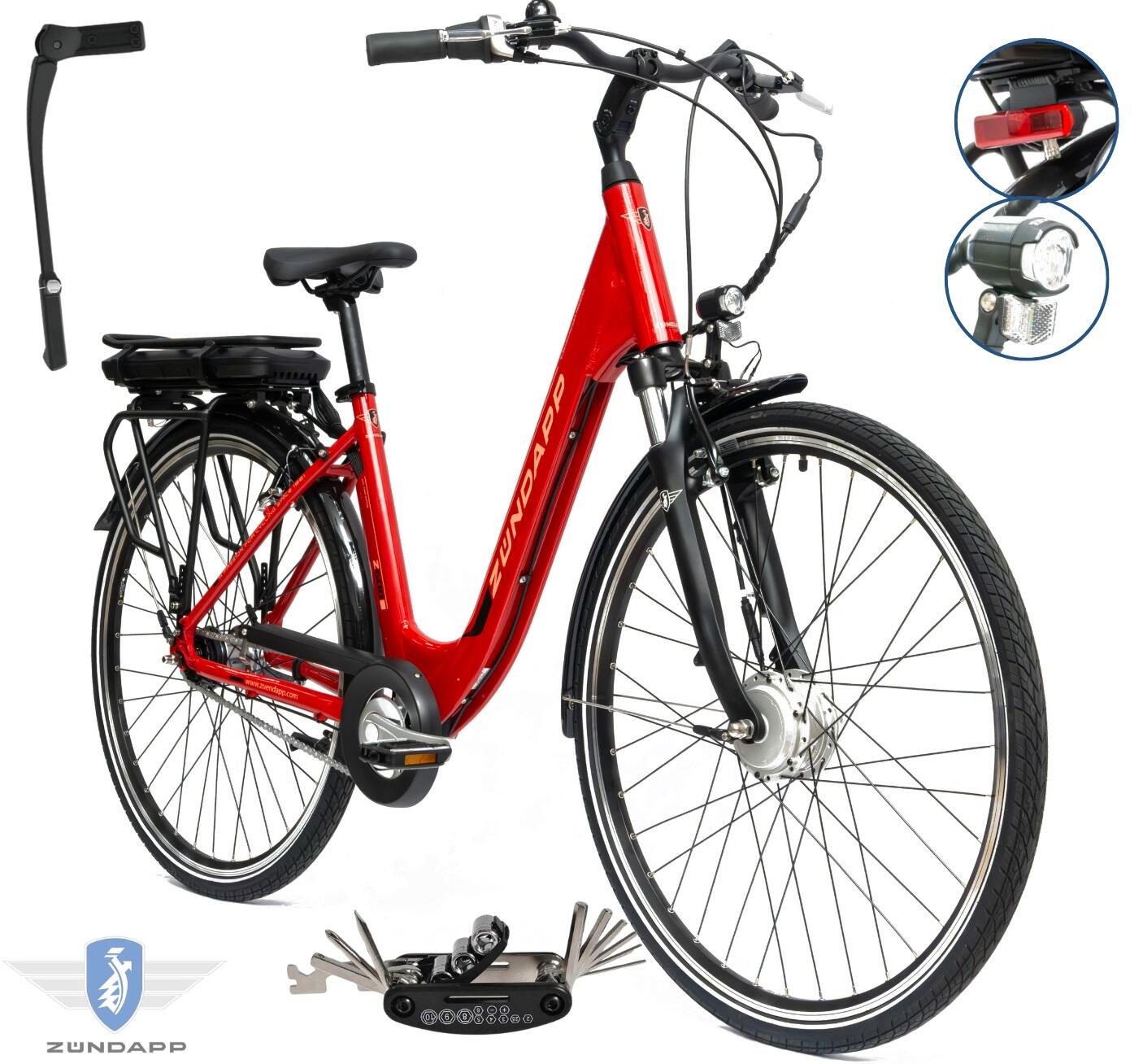 Rower Elektryczny Miejski Damski Zündapp Z600 Koła 28