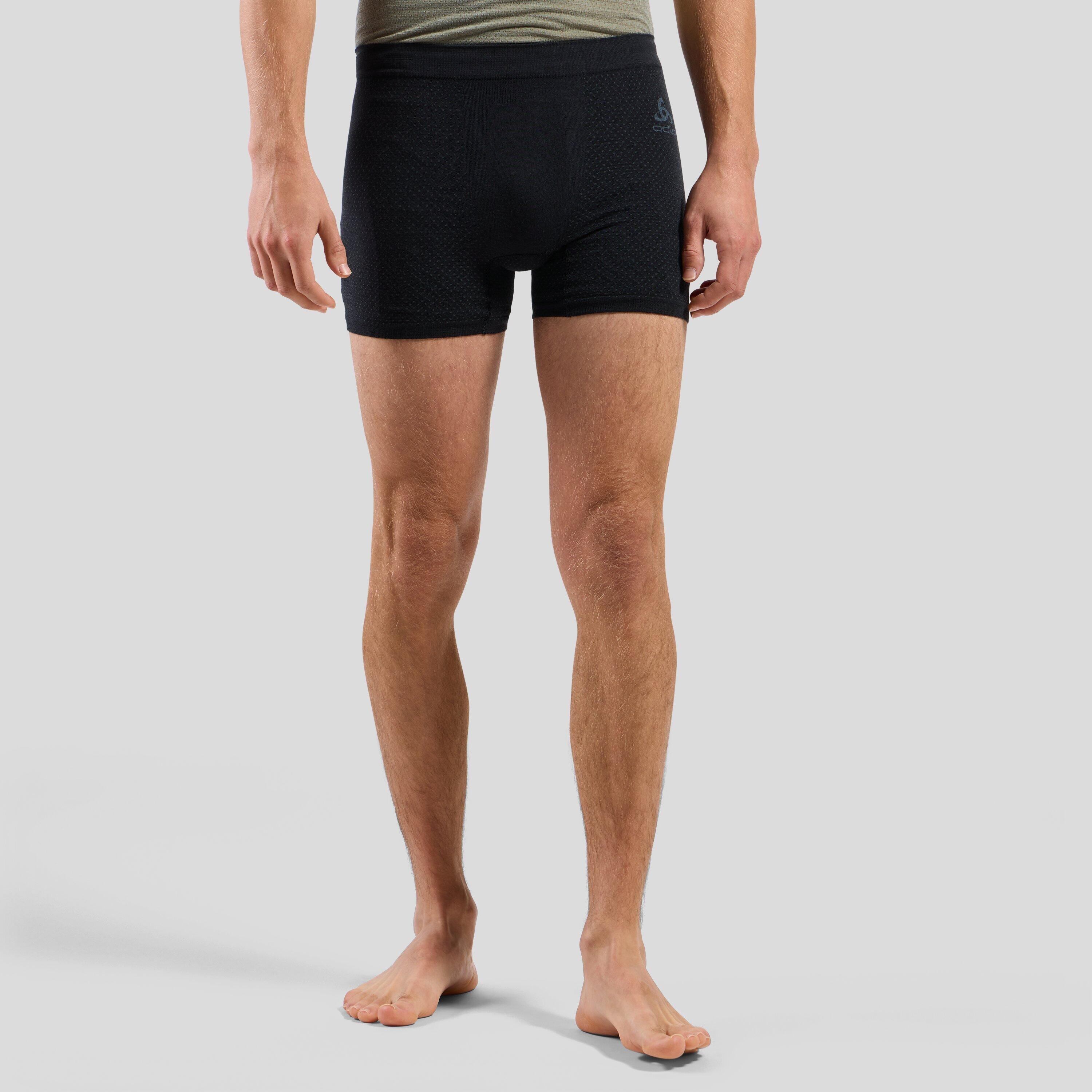 Bokserki termoaktywne męskie Odlo Merino PW 140 Seamless Boxer