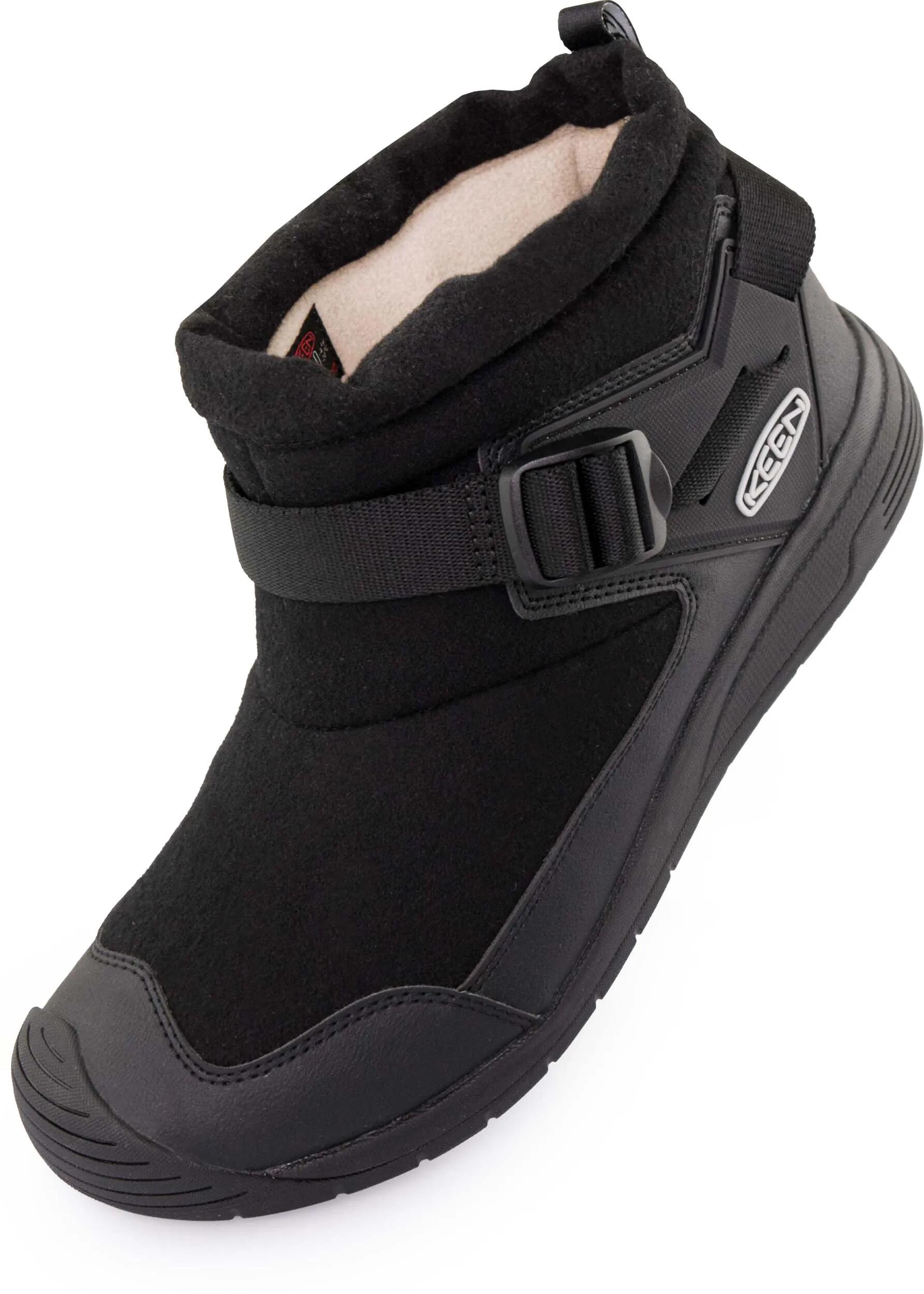 Męskie buty zimowe Keen Men Hoofdromeo Czarne Felt-czarne Czarne
