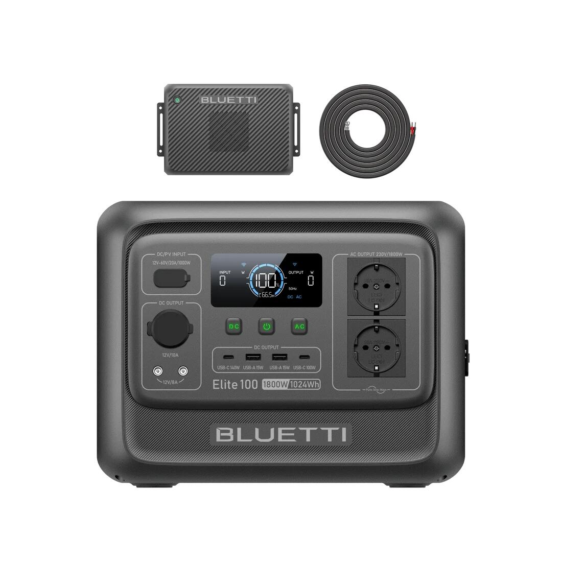 Elite 100 V2 stacja zasilania + Charger 2, 1024Wh na awarie i śnieżyce