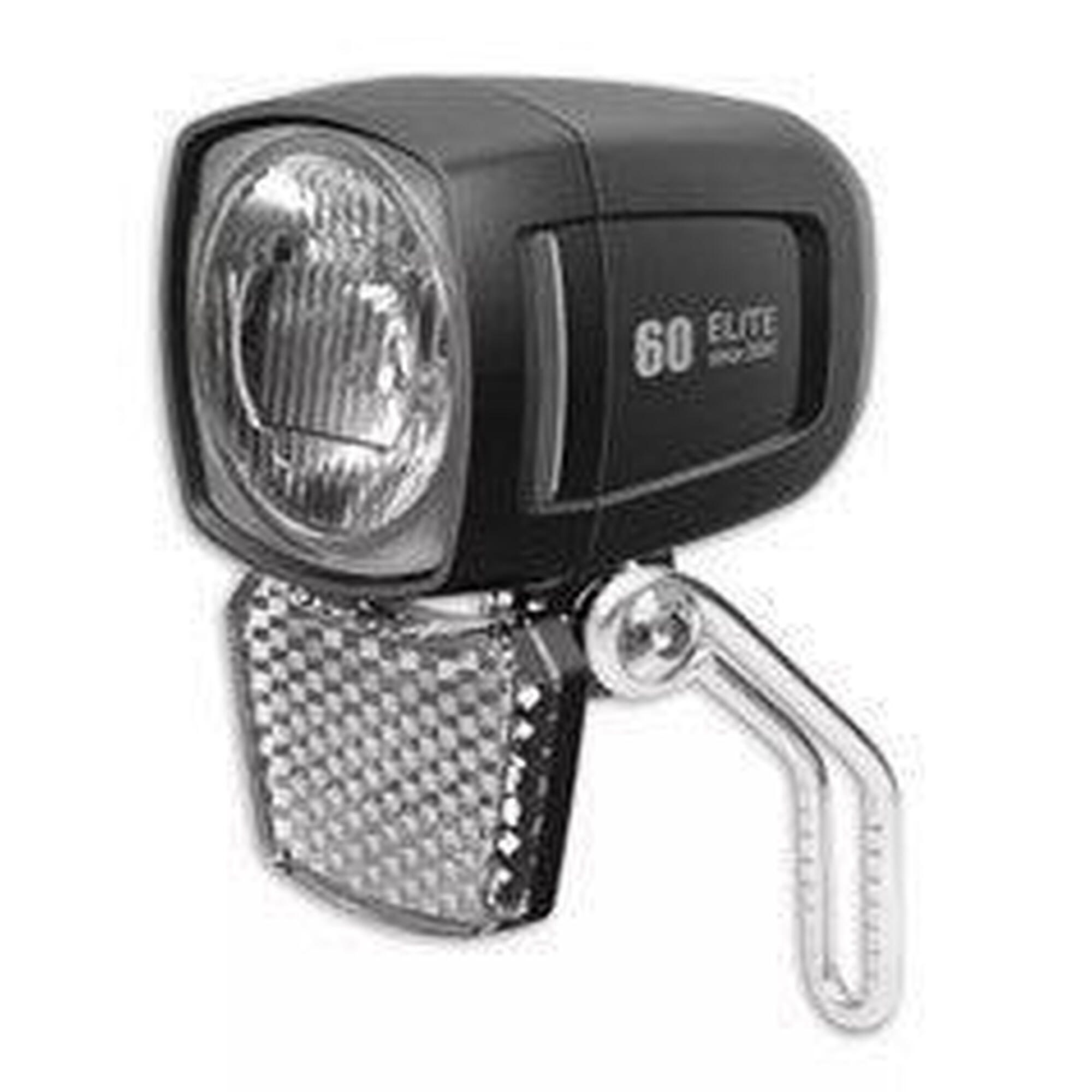 Lynx Elite przednia lampka dynamo 60 lux z funkcją standlight