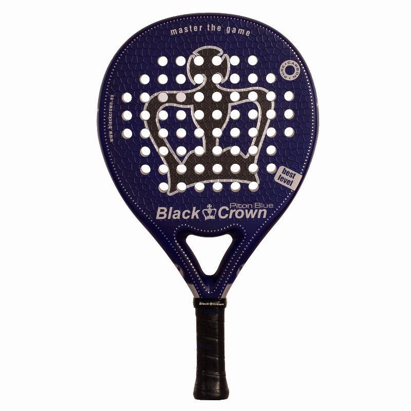 Black Crown Piton Blue Paddle Racket