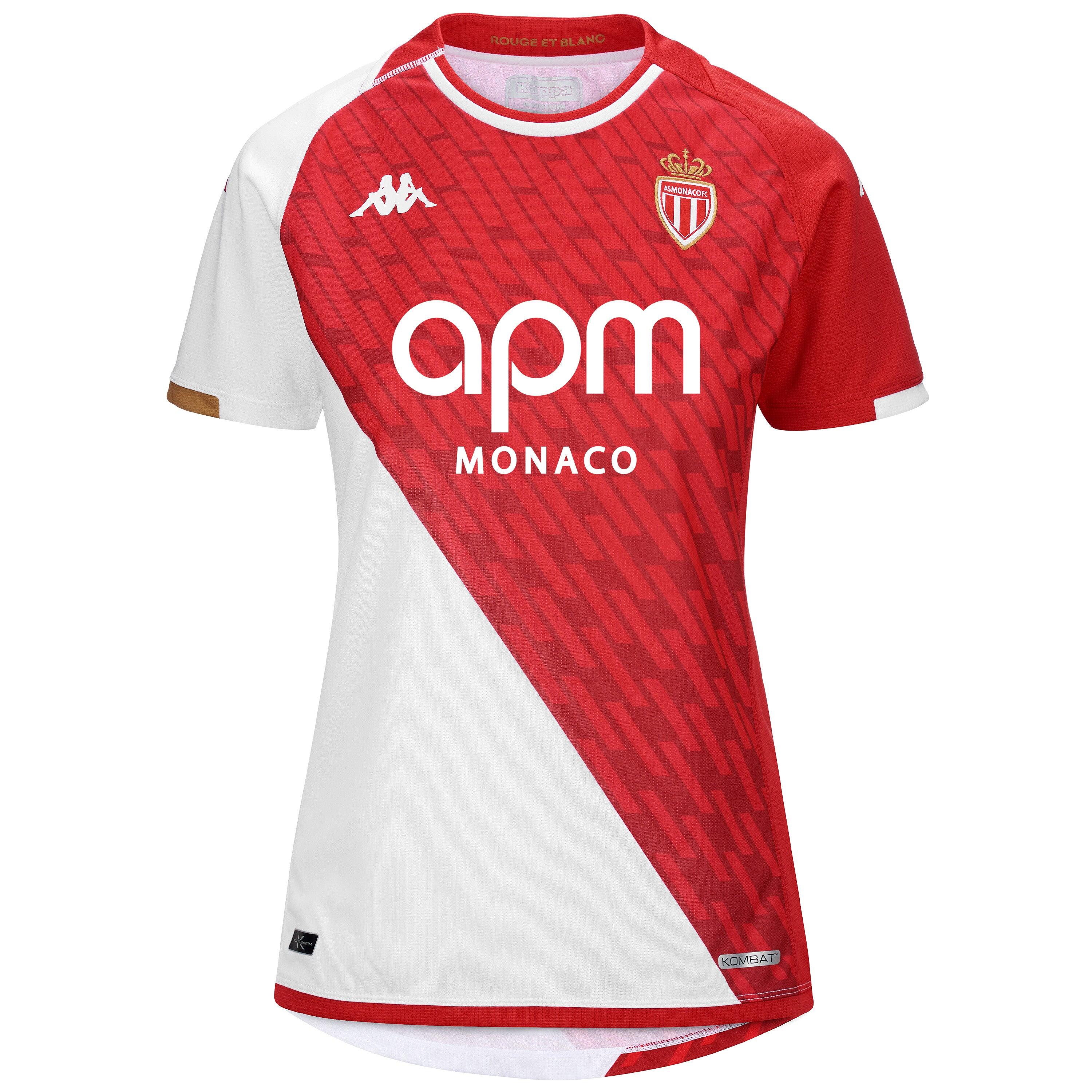 Koszulka domowa dla kobiet AS Monaco Kombat 2023/24