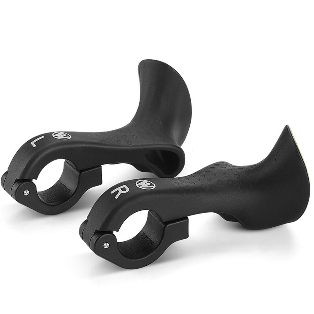 Lekkie uchwyty rowerowe MTB z fluorescencyjnymi końcówkami