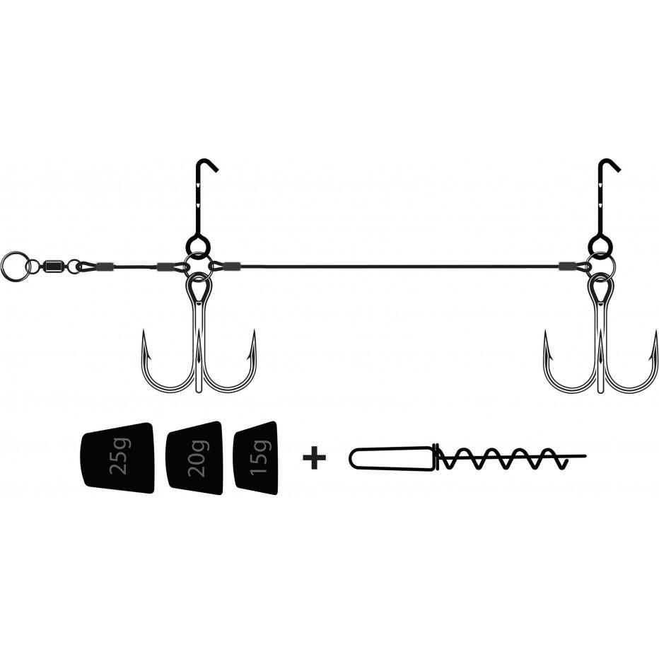 Zamontowane linie VMC Pike Rig Light
