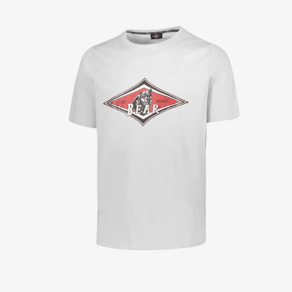 Koszulka T-shirt Bear Big Logo biała