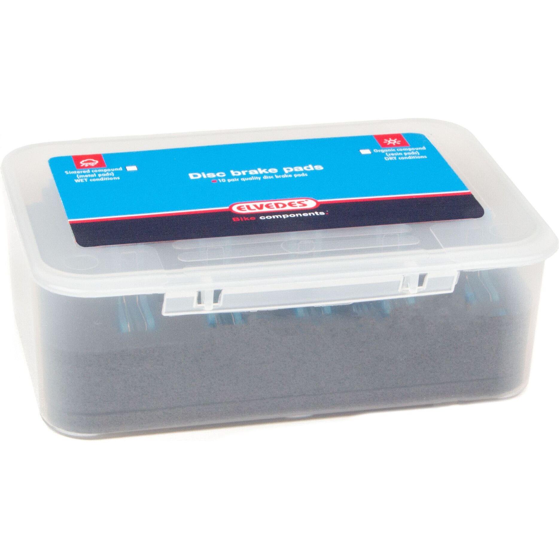 Para 10 ekologicznych rowerowych klocków hamulcowych Elvedes SRAM Red Road