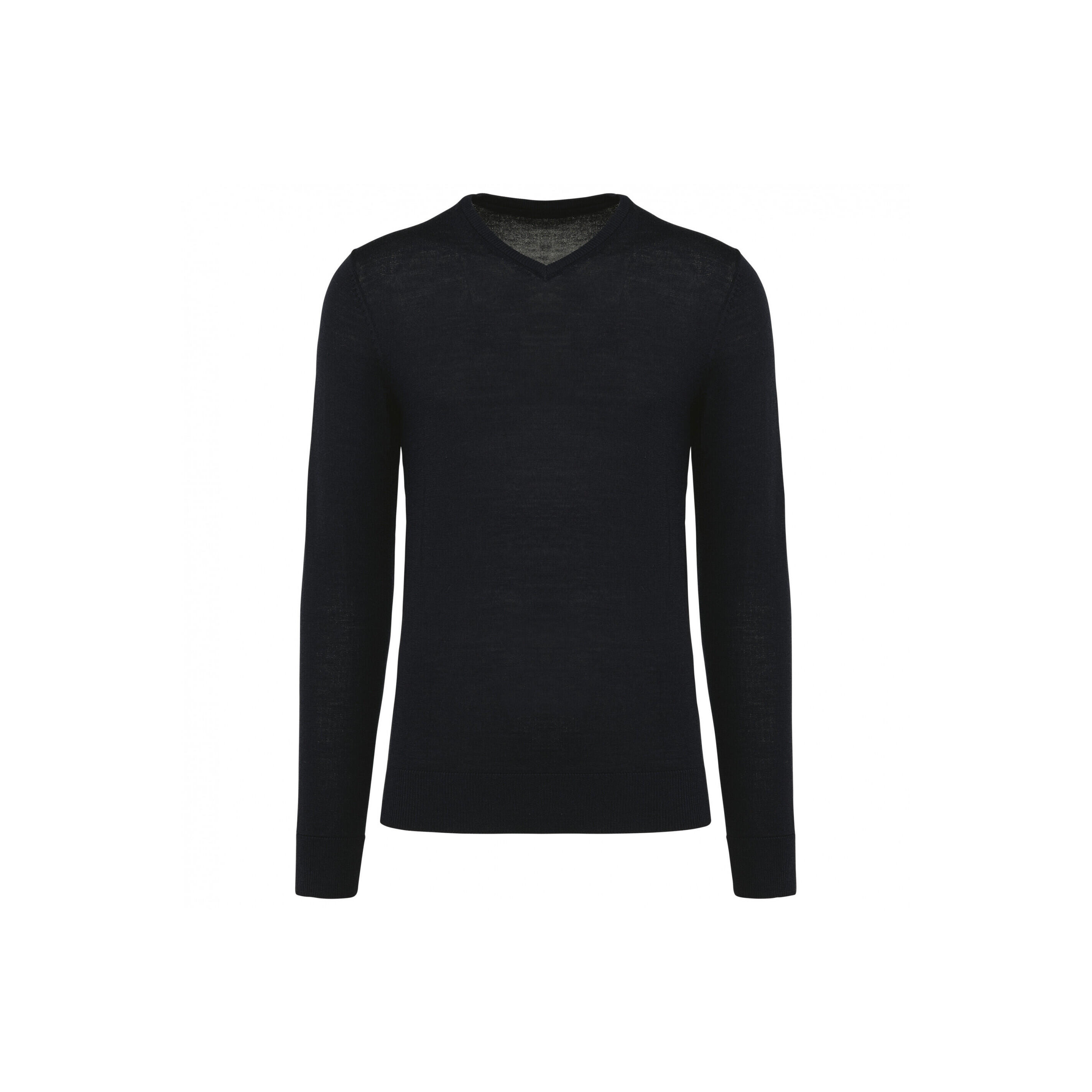 Sweter v-neck z merynosów Kariban Premium