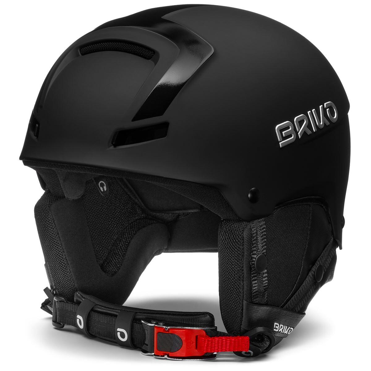 Briko - Faito Epp ki helmet atte - Black - (53-55cm)