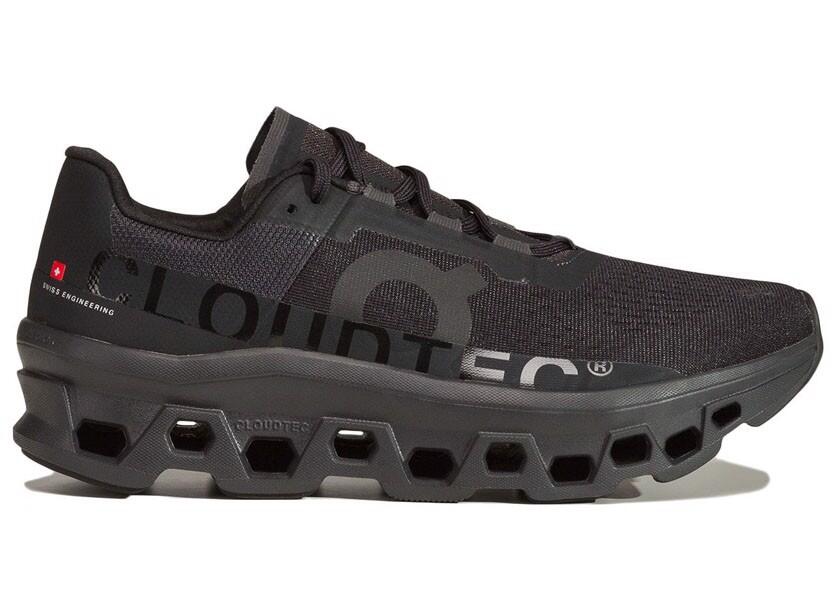 Buty do biegania męskie On Running Cloudmonster Czarne