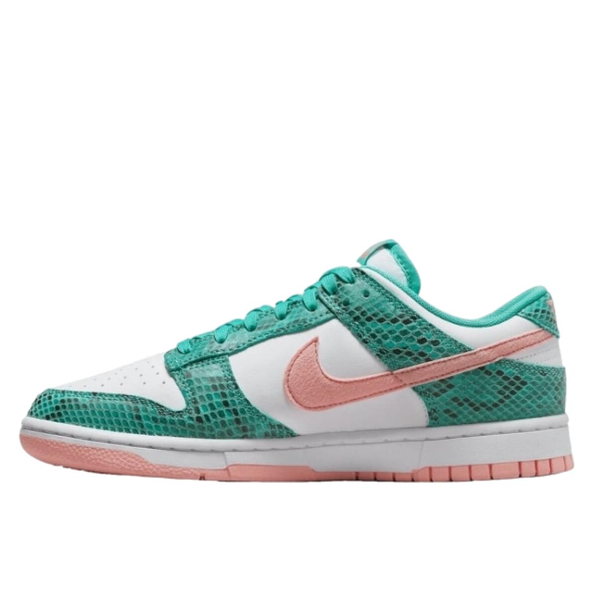 Buty do chodzenia dla dorosłych Nike Dunk Low Washed Teal Snakeskin