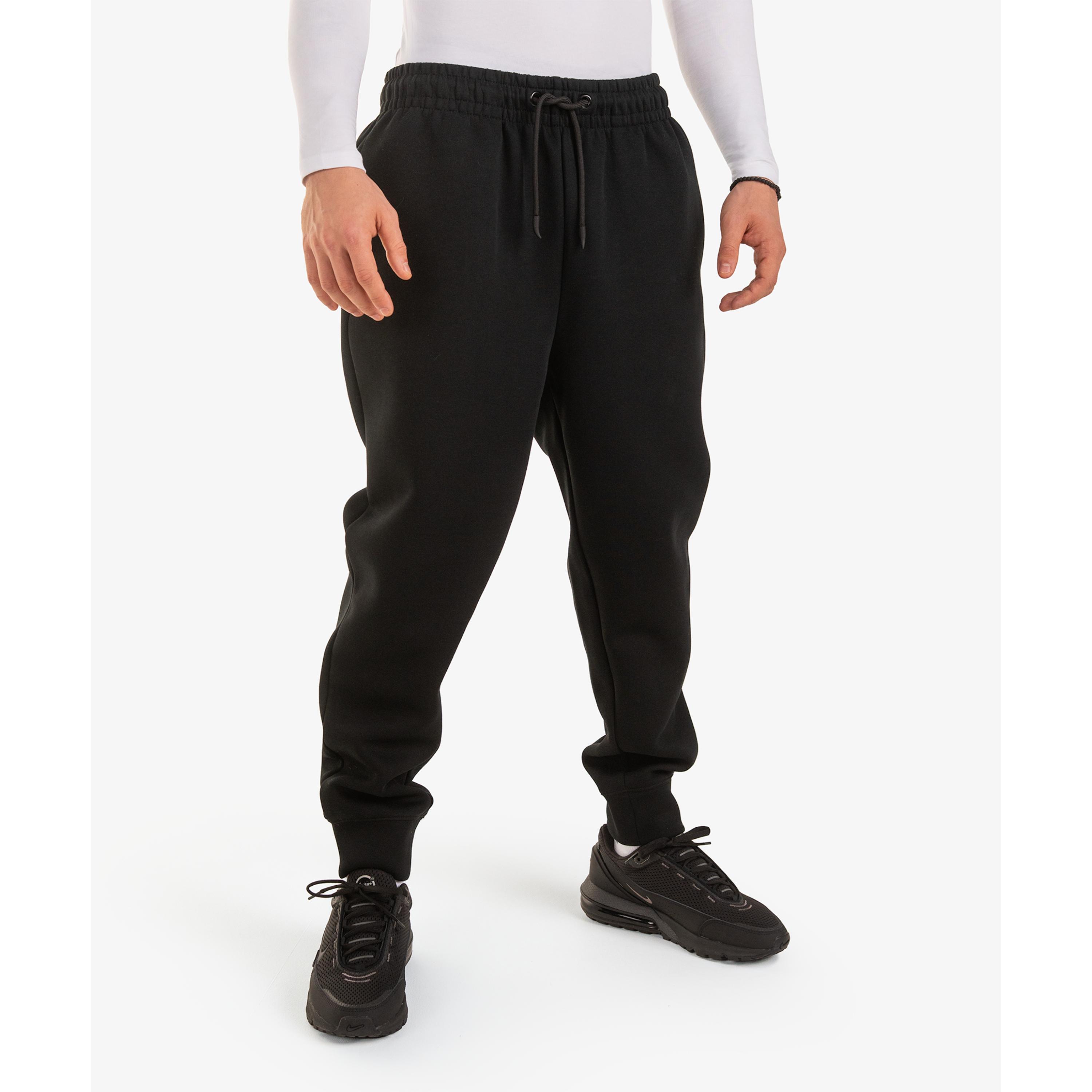 Spodnie INTERLOCK OVERSIZE DZIK® czarne