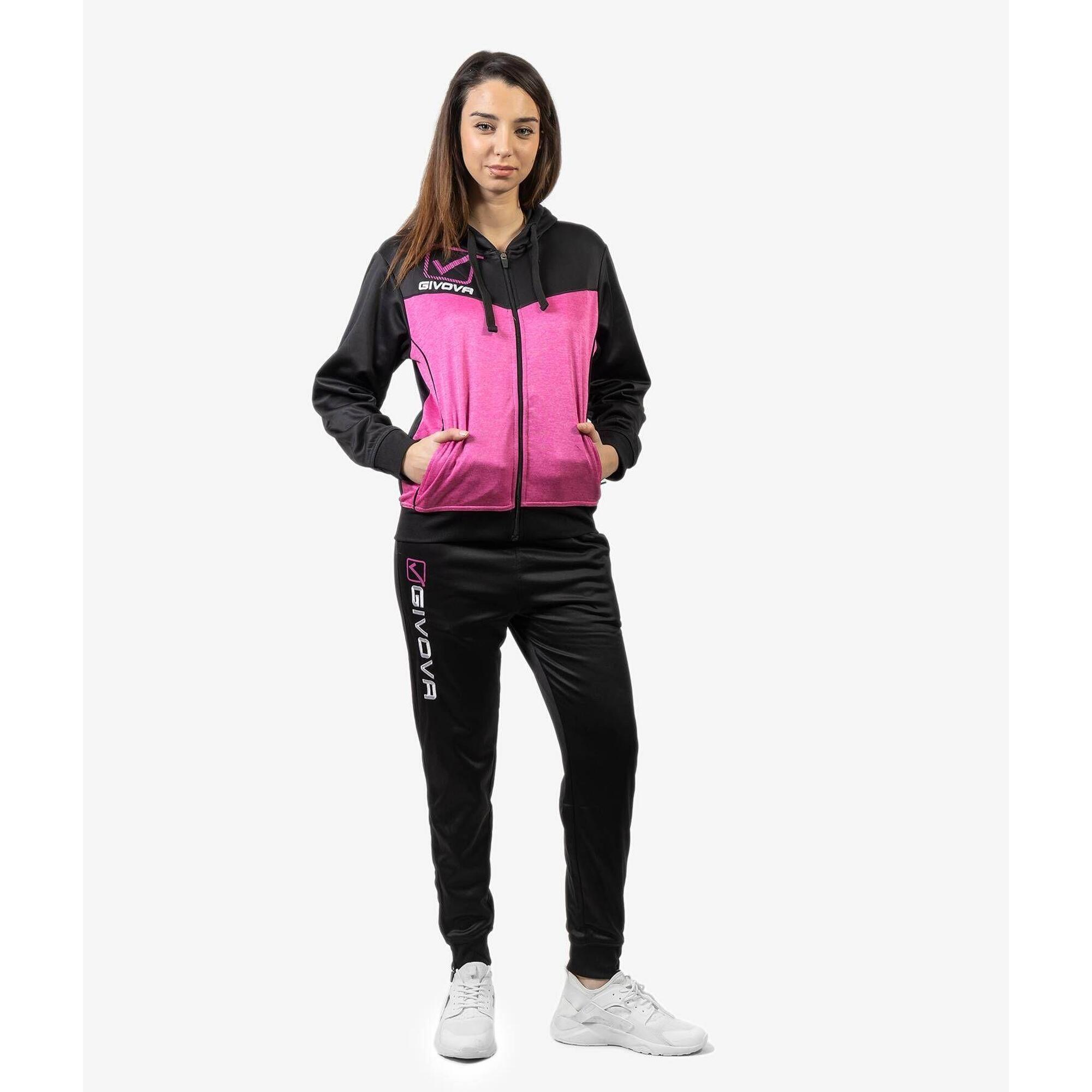 Givova Dres Visa Melange z Kapturem Polarfleece - S