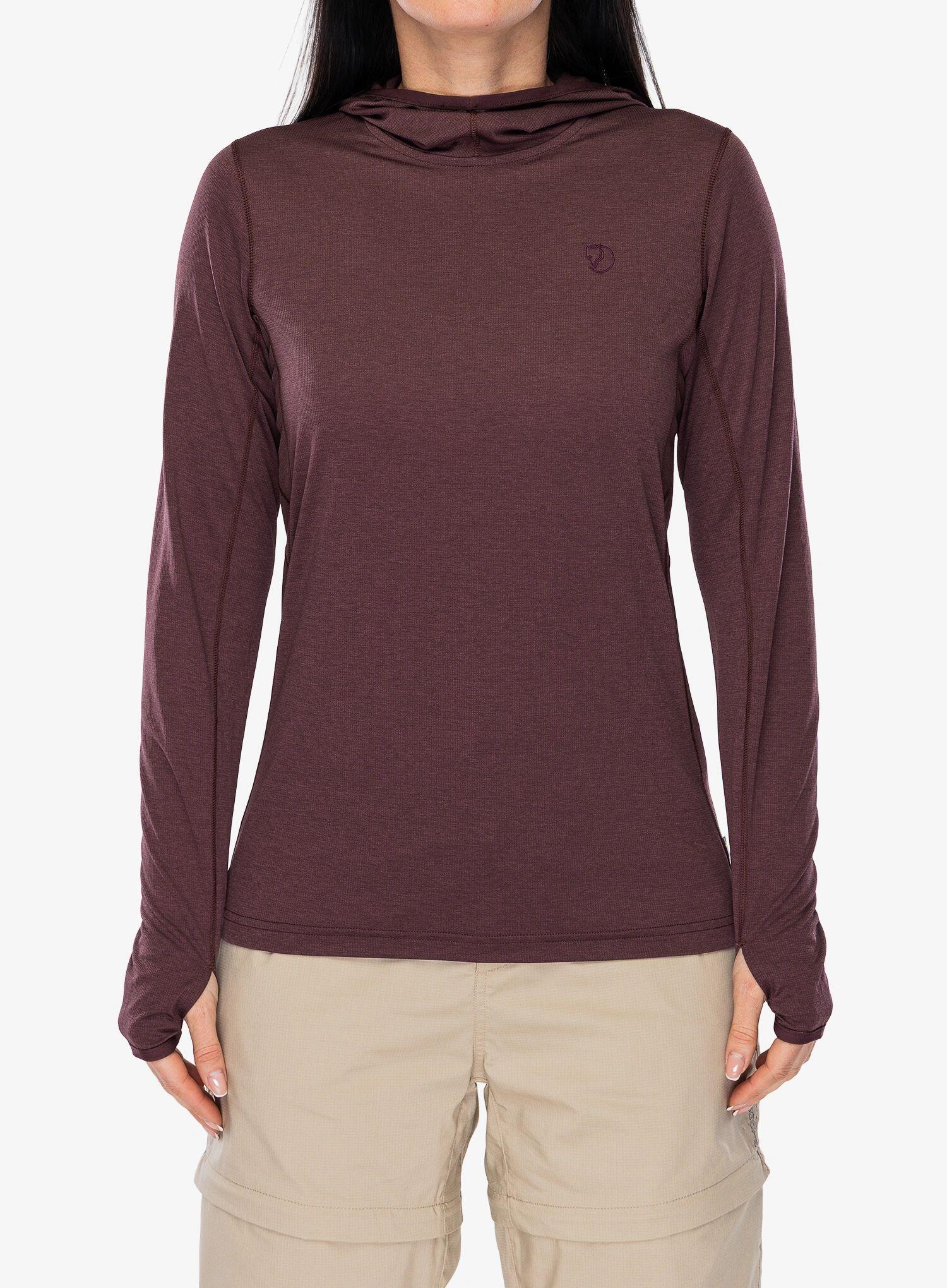 Bluza z kapturem damska Fjallraven Abisko Sun-hoodie
