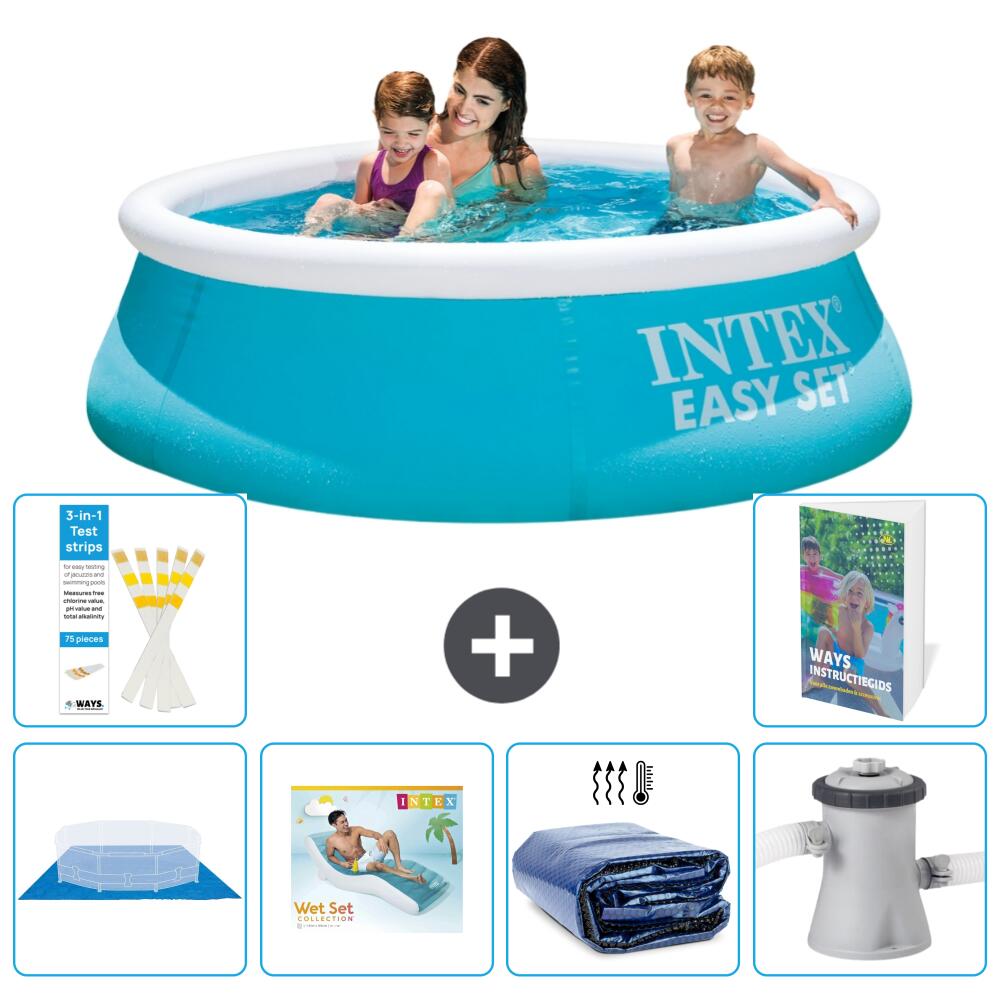 INTEX Basen Easy Set Okrągły - 183x51 cm - 7-częściowy S171