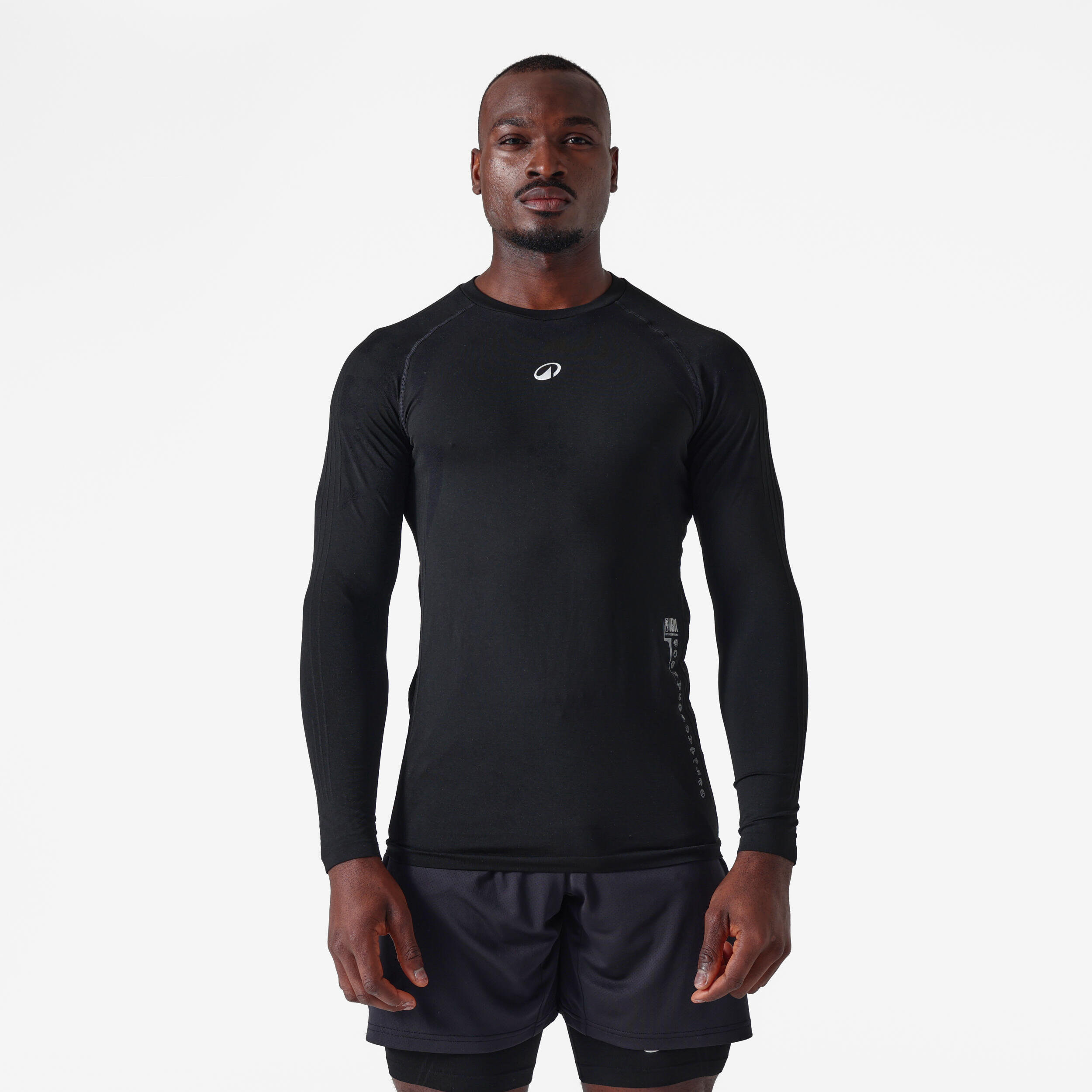Podkoszulek do koszykówki długi rękaw unisex NBA Tarmak 900 bez szwów
