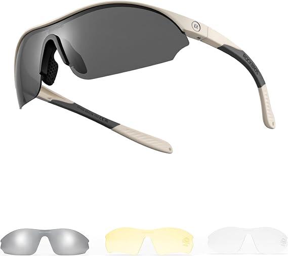 Okulary sportowe unisex Rockbros 142300060 z wymiennymi szkłami