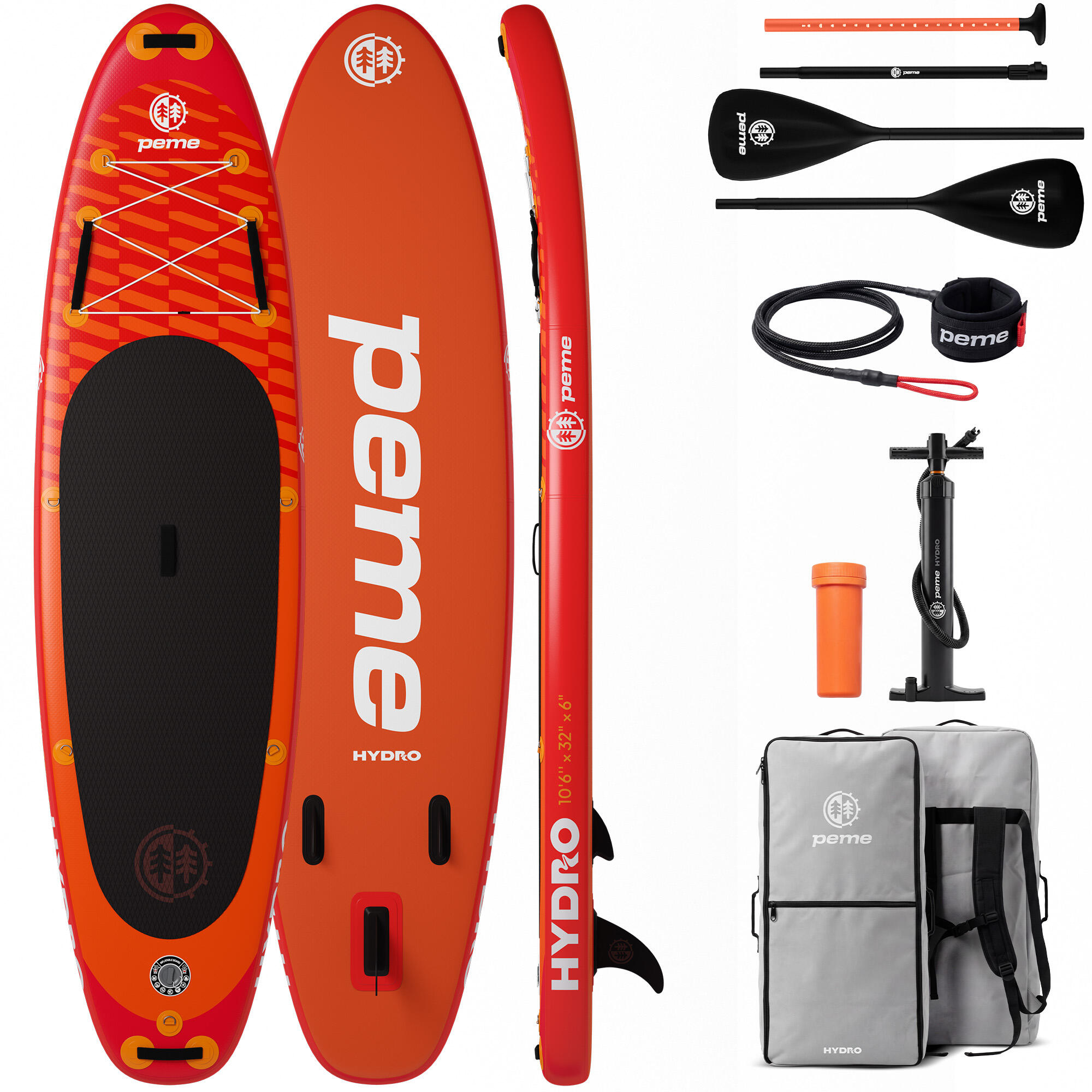 Deska SUP zestaw stand up paddle 320cm Allround Pompowana HYDRO do pływania