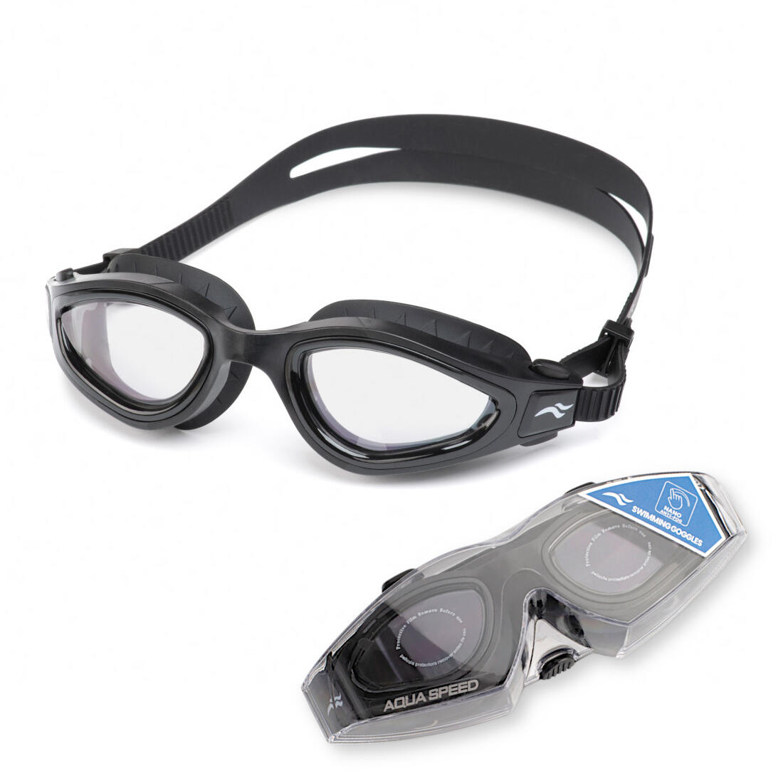 Okulary pływackie dla dorosłych AQUA SPEED Aurora kol. 07