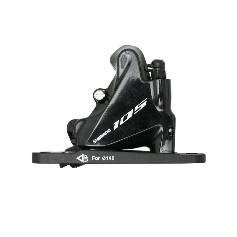 zacisk hamulca drogowego przednia tarcza Shimano 105 R7070 Flatmount