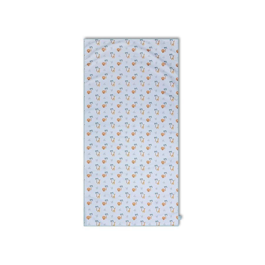 Ręcznik Swim Essentials, mikrofibra, wzór dżungla, 135 x 65 cm