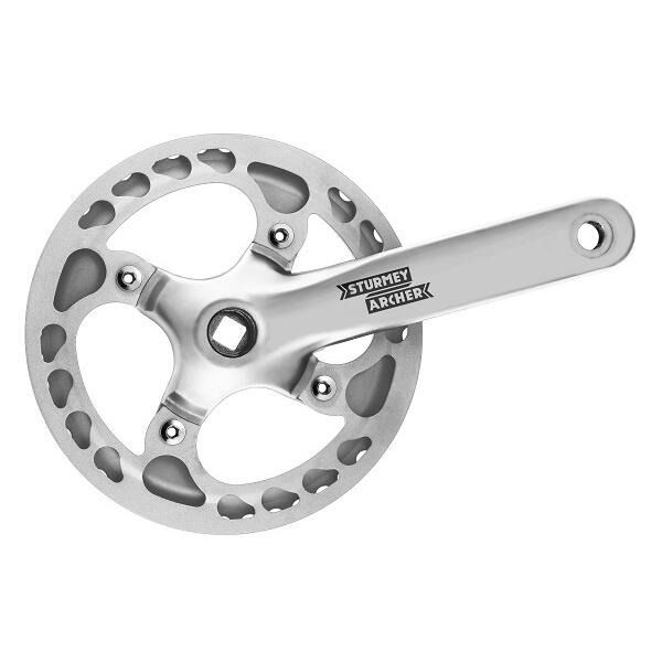 Sturmey Archer FCS-742 korba 170 mm 44T aluminium srebrna